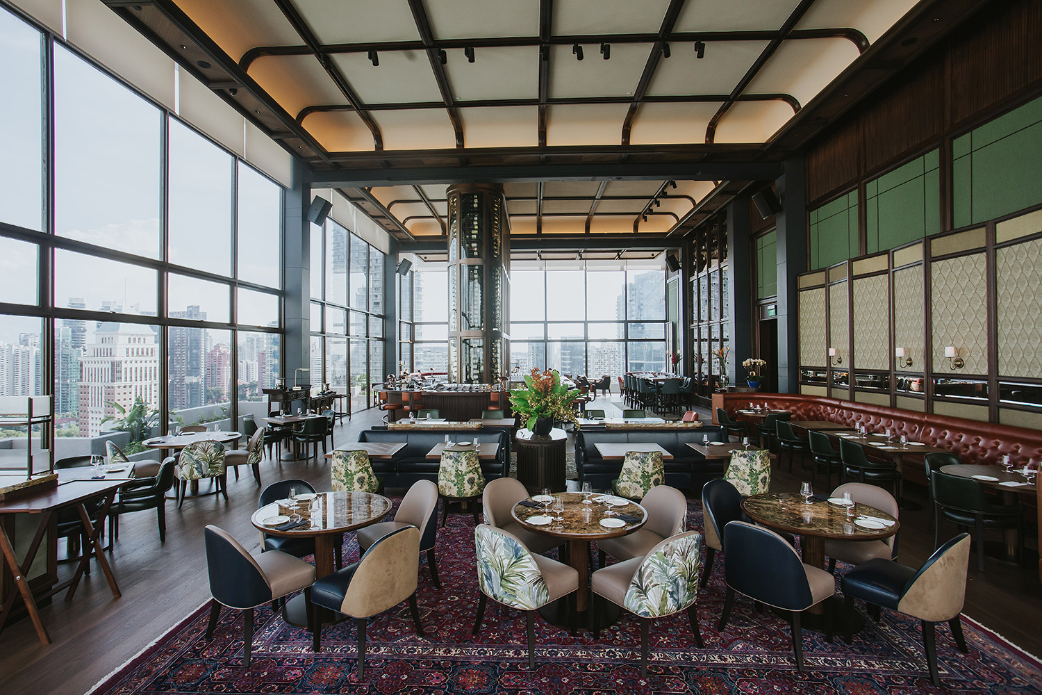 67 Pall Mall dishes out glasses of fine wine (potentially the largest wine list in Southeast Asia). Photo / Daniel Koh