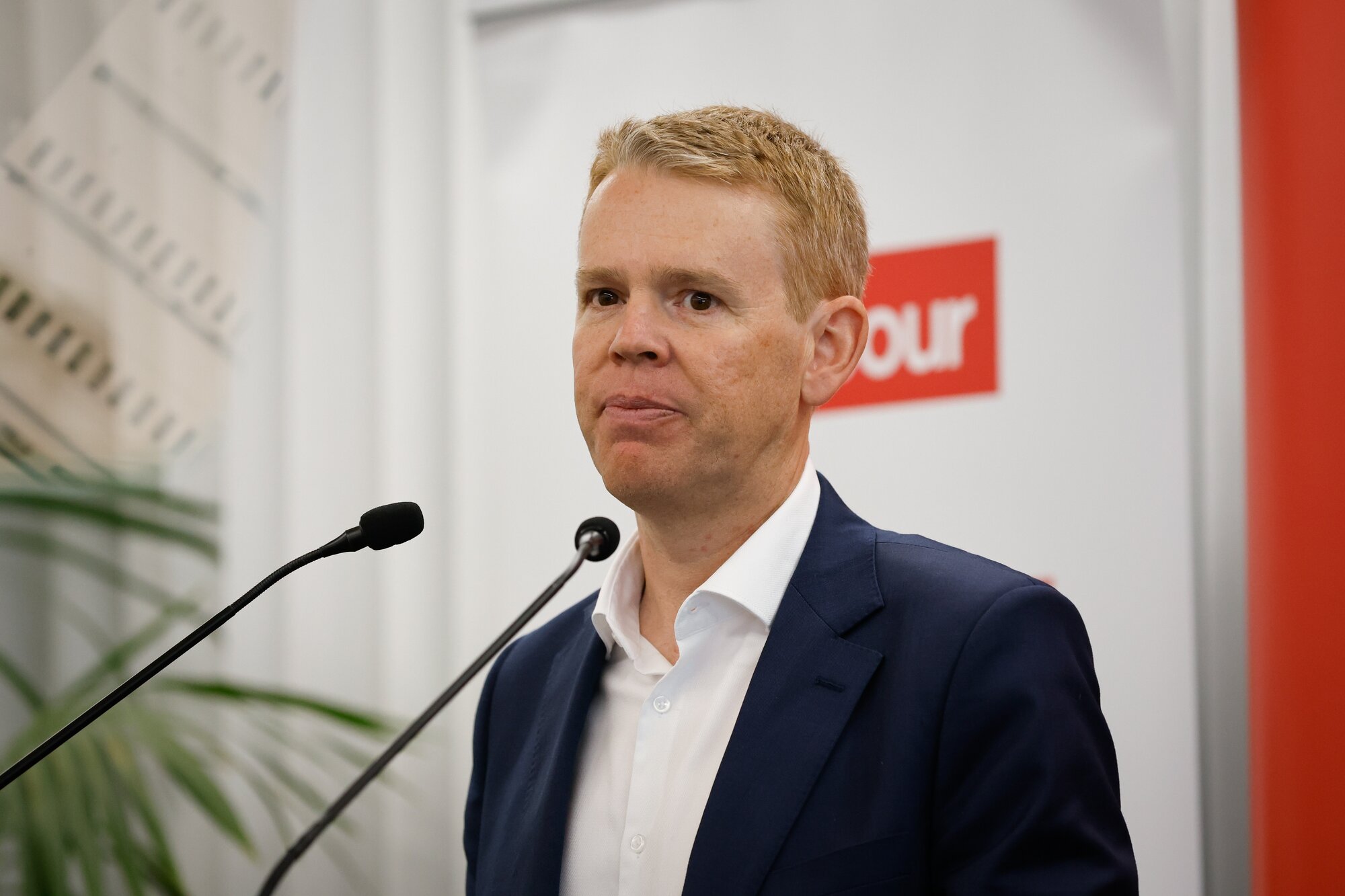 Chris Hipkins, leader of the Labour Party, has questioned the figures. Photo / Sylvie Whinray 