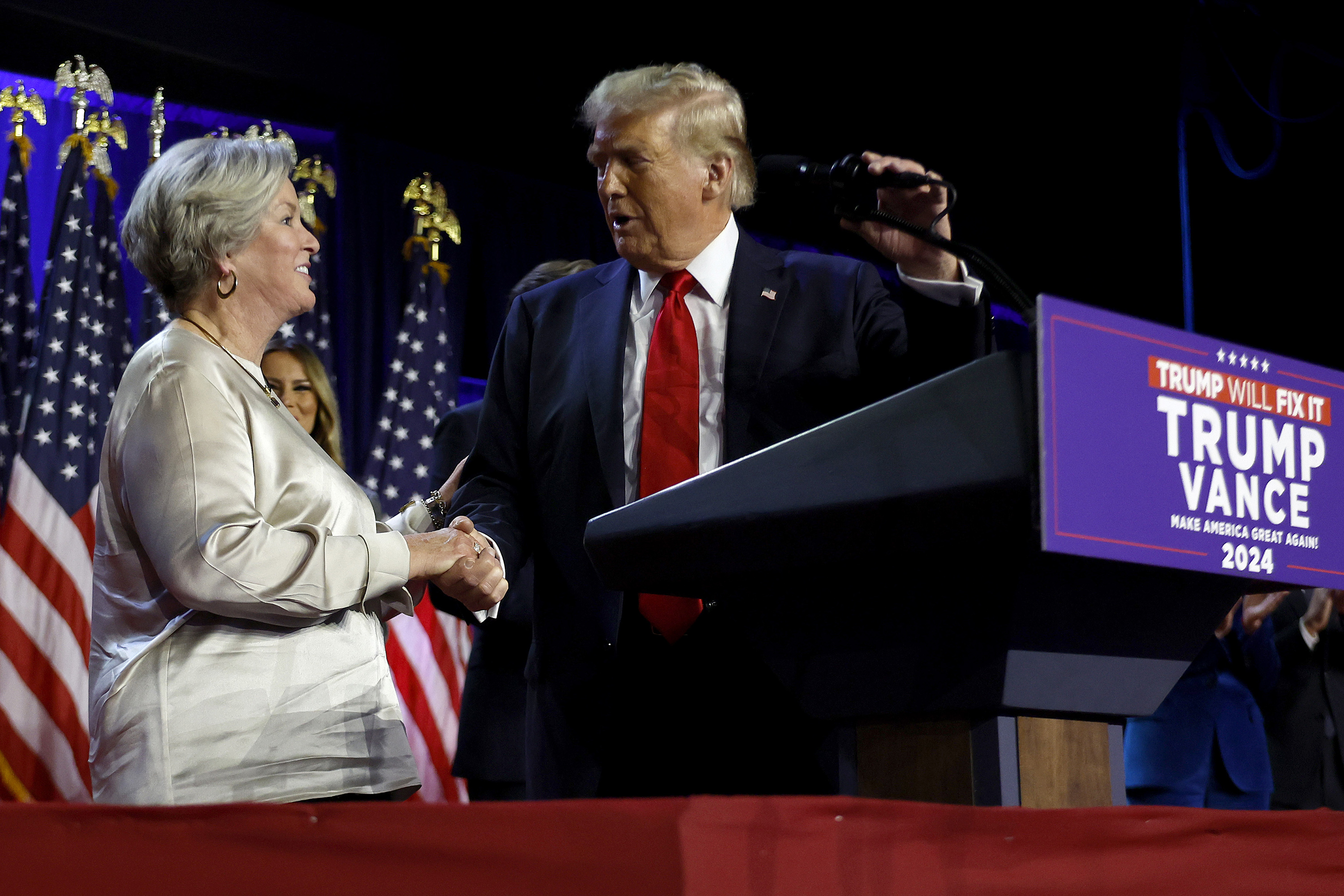 Susie Wiles served as Trump’s de facto campaign manager. Photo / Getty Images