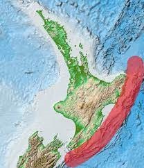 The Hikurangi Subduction Zone spans an area stretching well north of the East Cape to the South Island's East Coast. Image / GeoNet