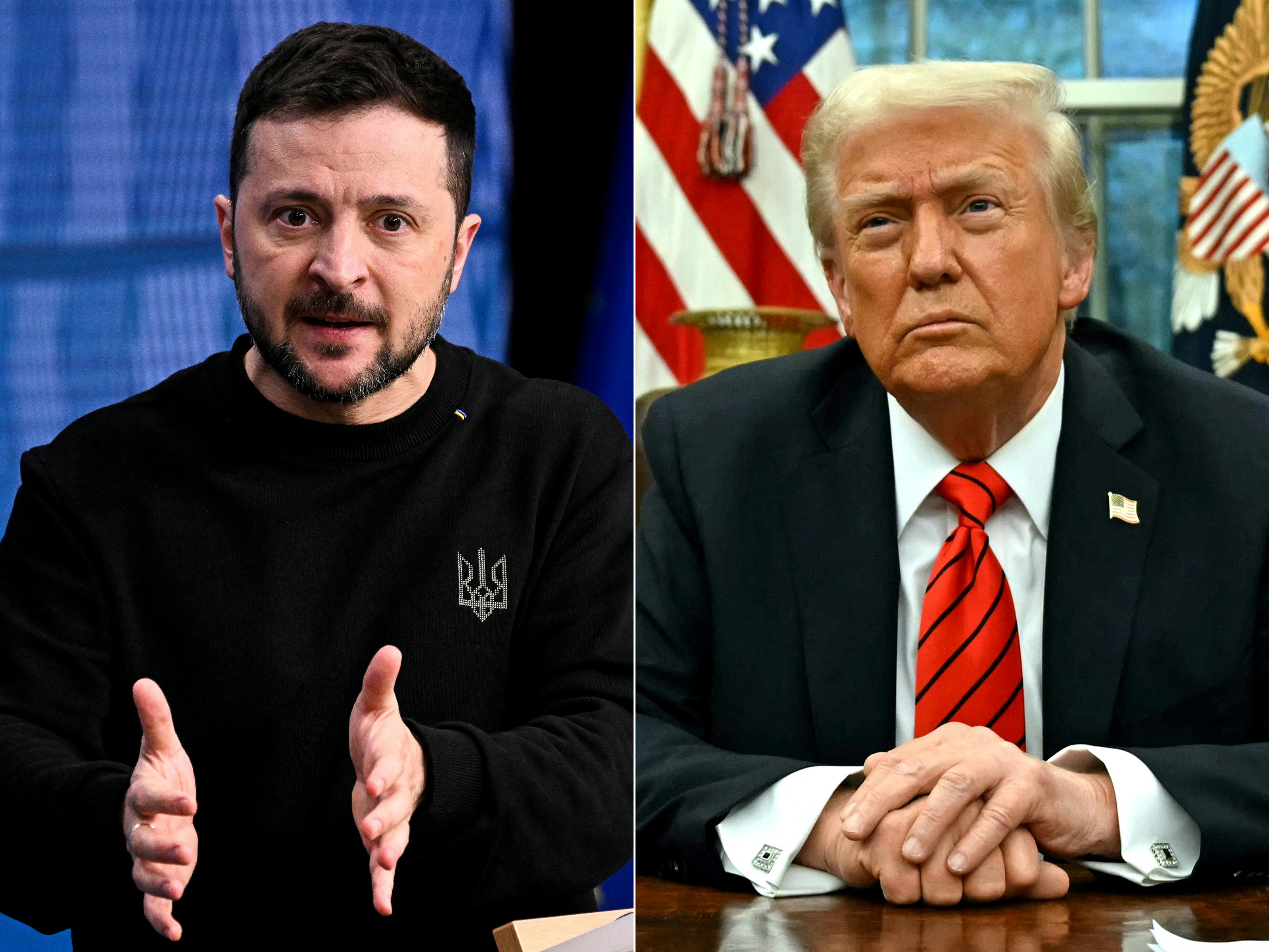 US President Donald Trump called Ukrainian leader Volodymyr Zelenskyy a