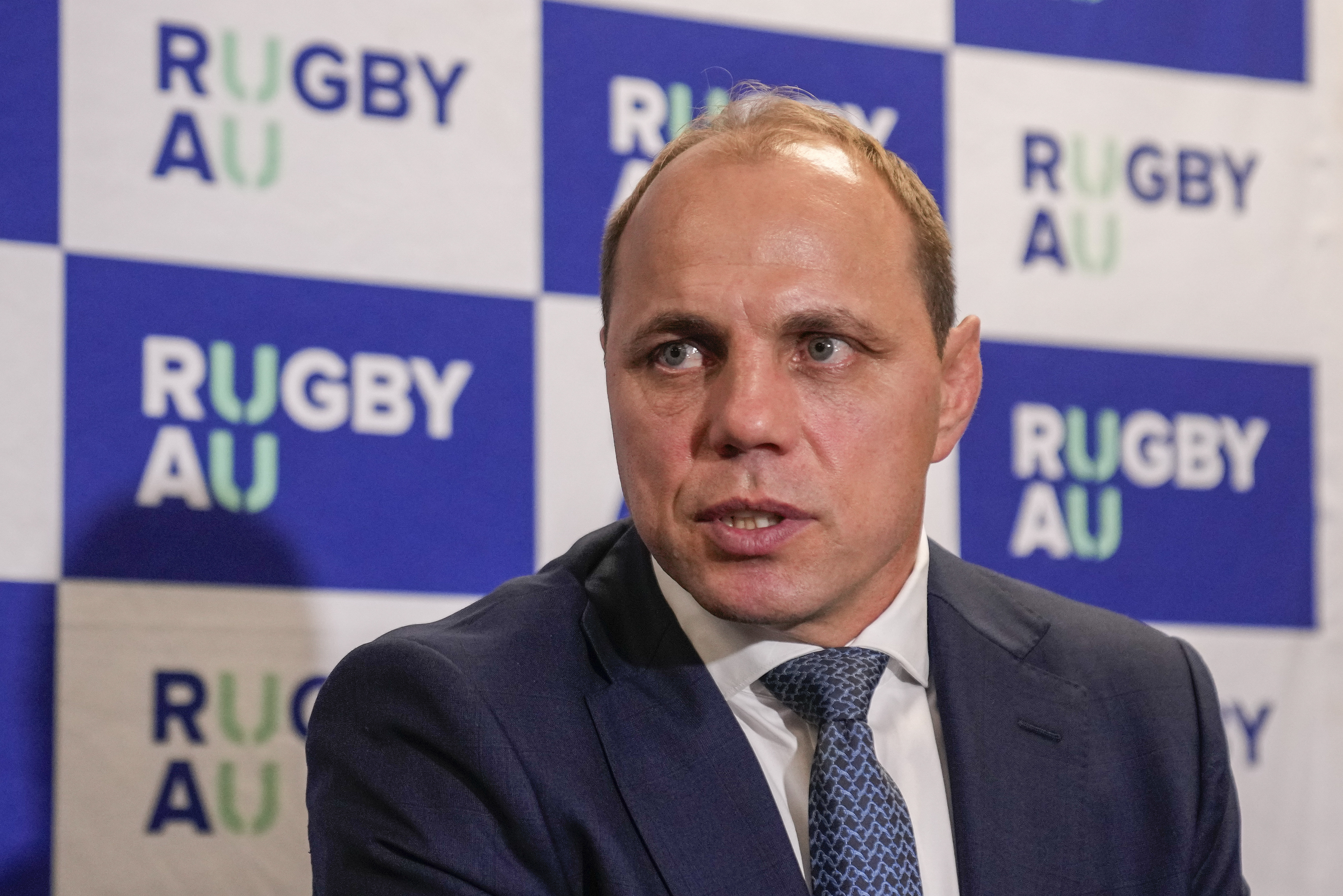Rugby Australia's new chief executive is Phil Waugh. Photo / AP