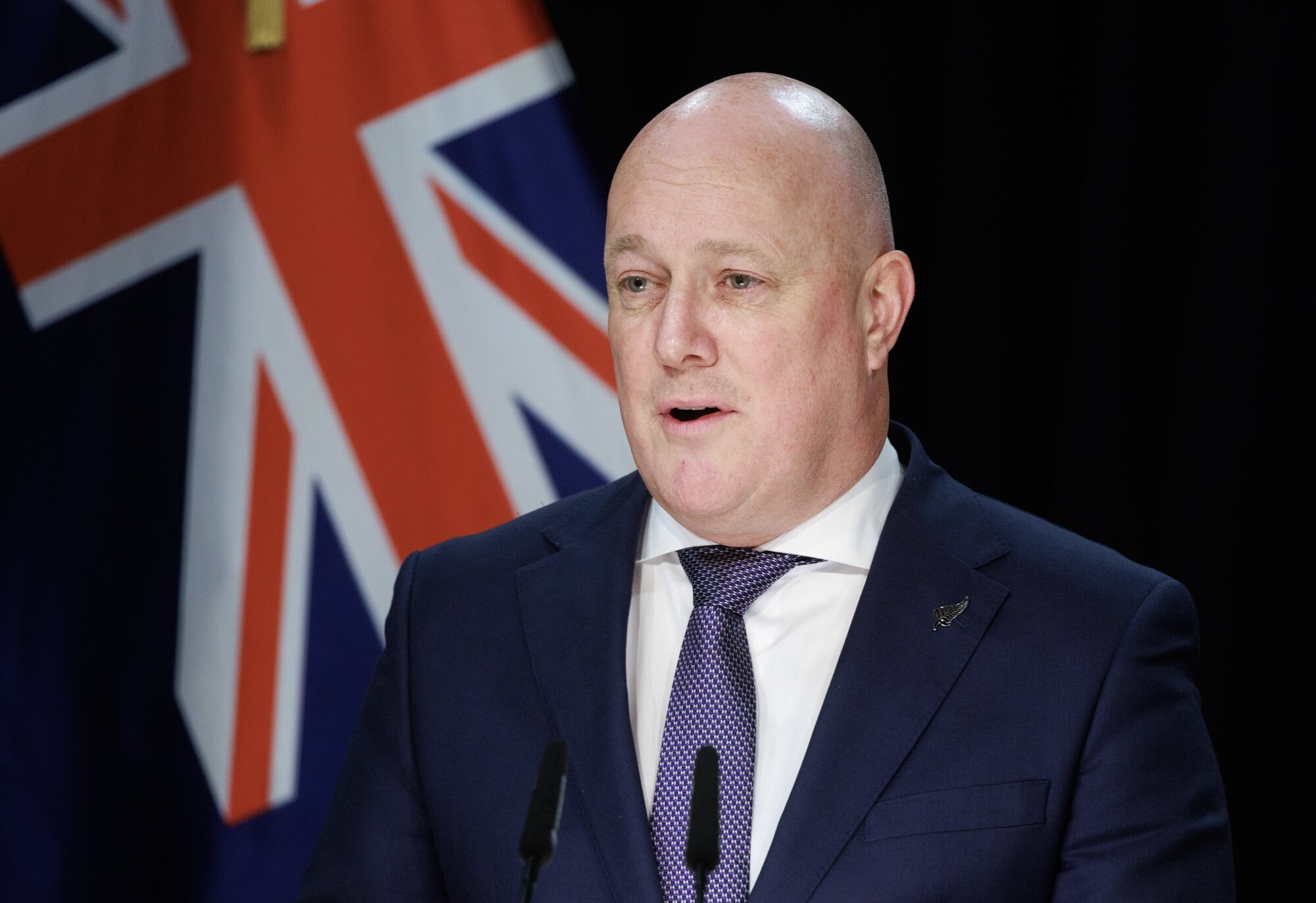 The Prime Minister declared he was not considering resigning. Photo / Mark Mitchell