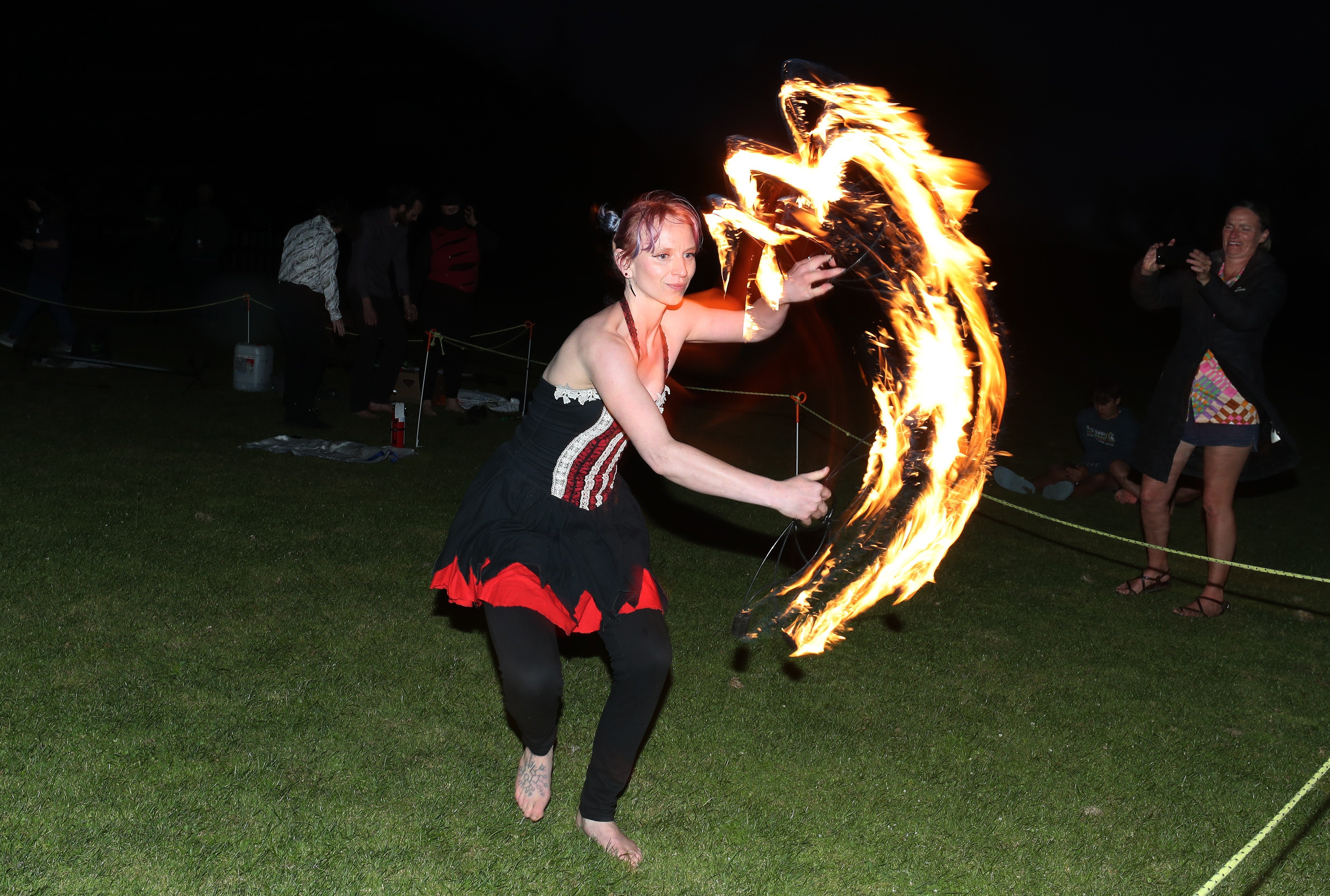 Circus Kumarani ringleader Tania Whetū says she enjoys circus being appreciated for the art form that it is, after 21 years in Northland. Photo / Michael Cunningham
