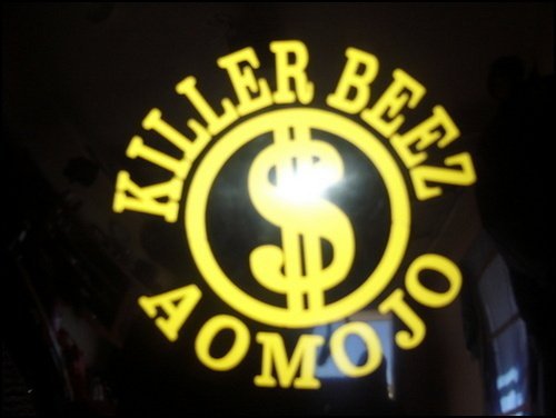 One of the symbols of the Killer Beez street gang. Photo / Supplied