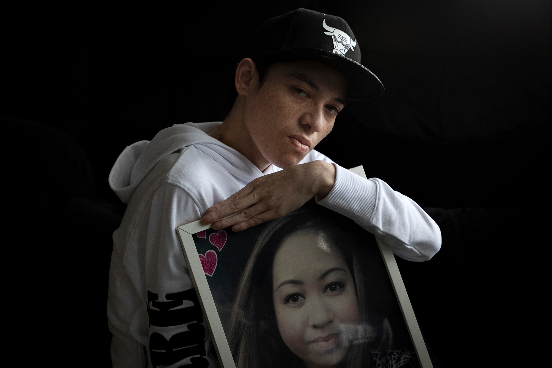 OJ Daniels lost his sister Santana Daniels to cystic fibrosis in 2017. Photo / Andrew Warner