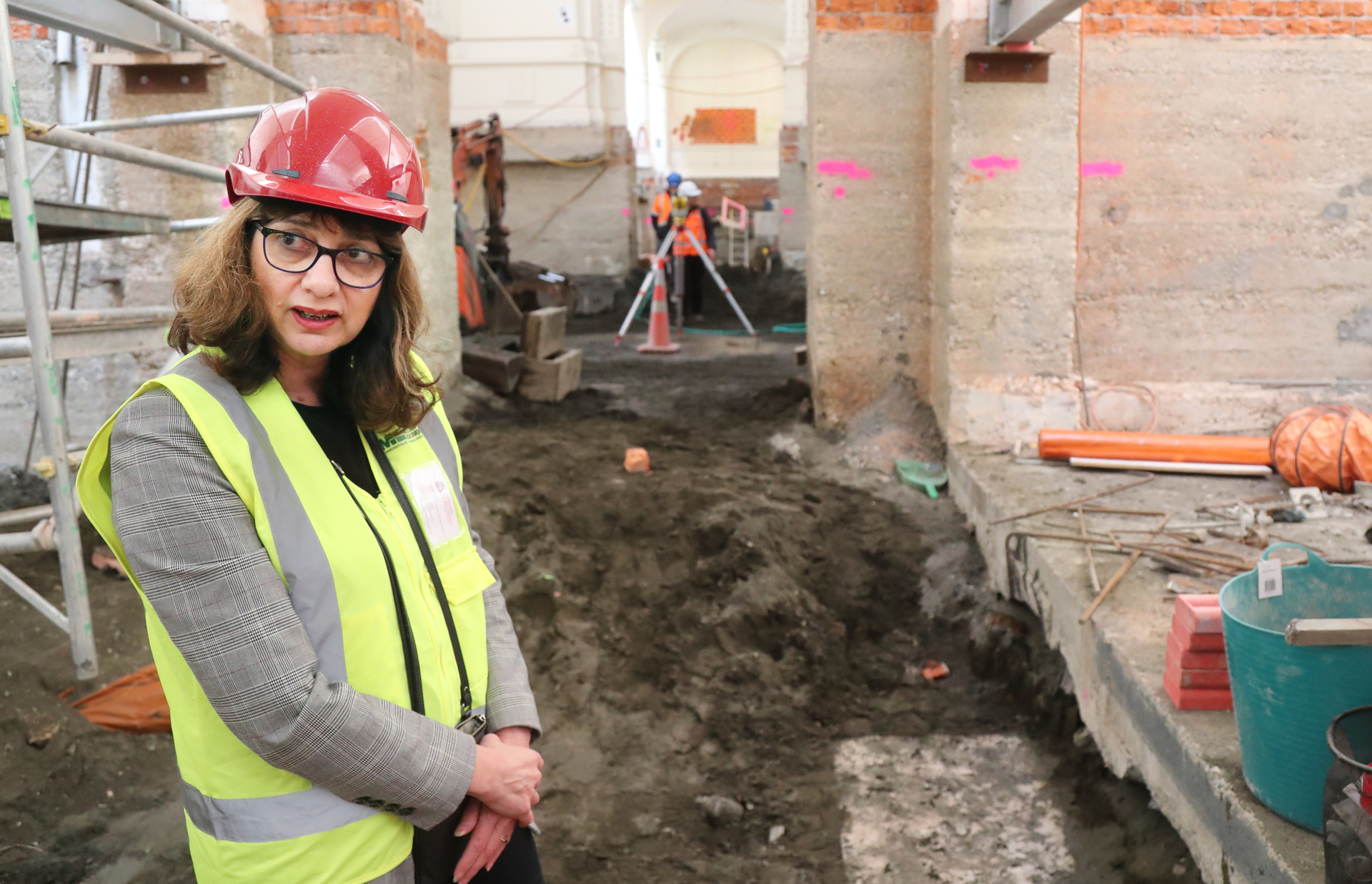Sarjeant Gallery redevelopment project director Gaye Batty. Photo / Bevan Conley
