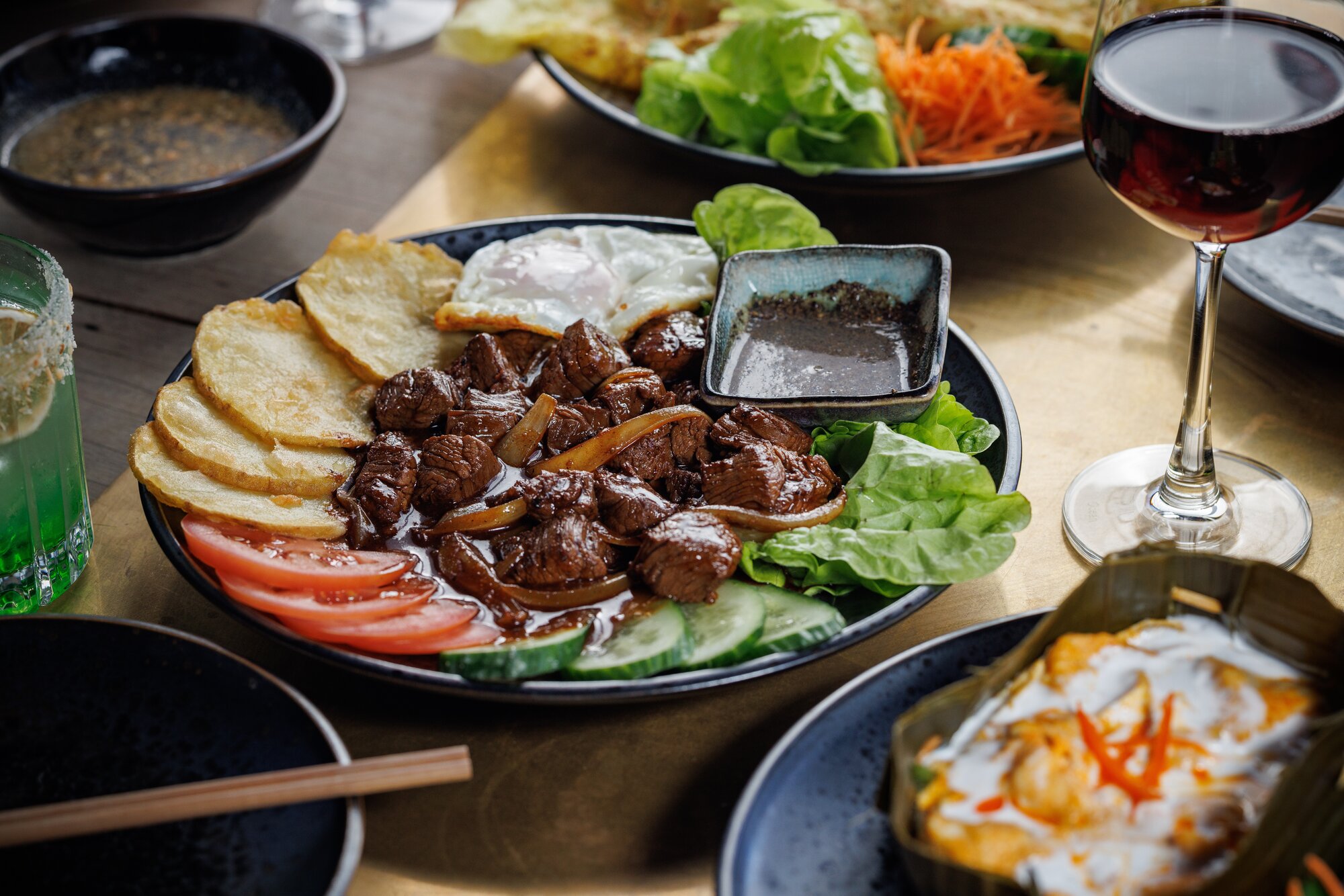 Tinfeny's Cambodian restaurant, pictured, and The Hidden Village, Inca and Watda are Jesse's top picks for dining in Ponsonby Central. Photo / Babiche Martens