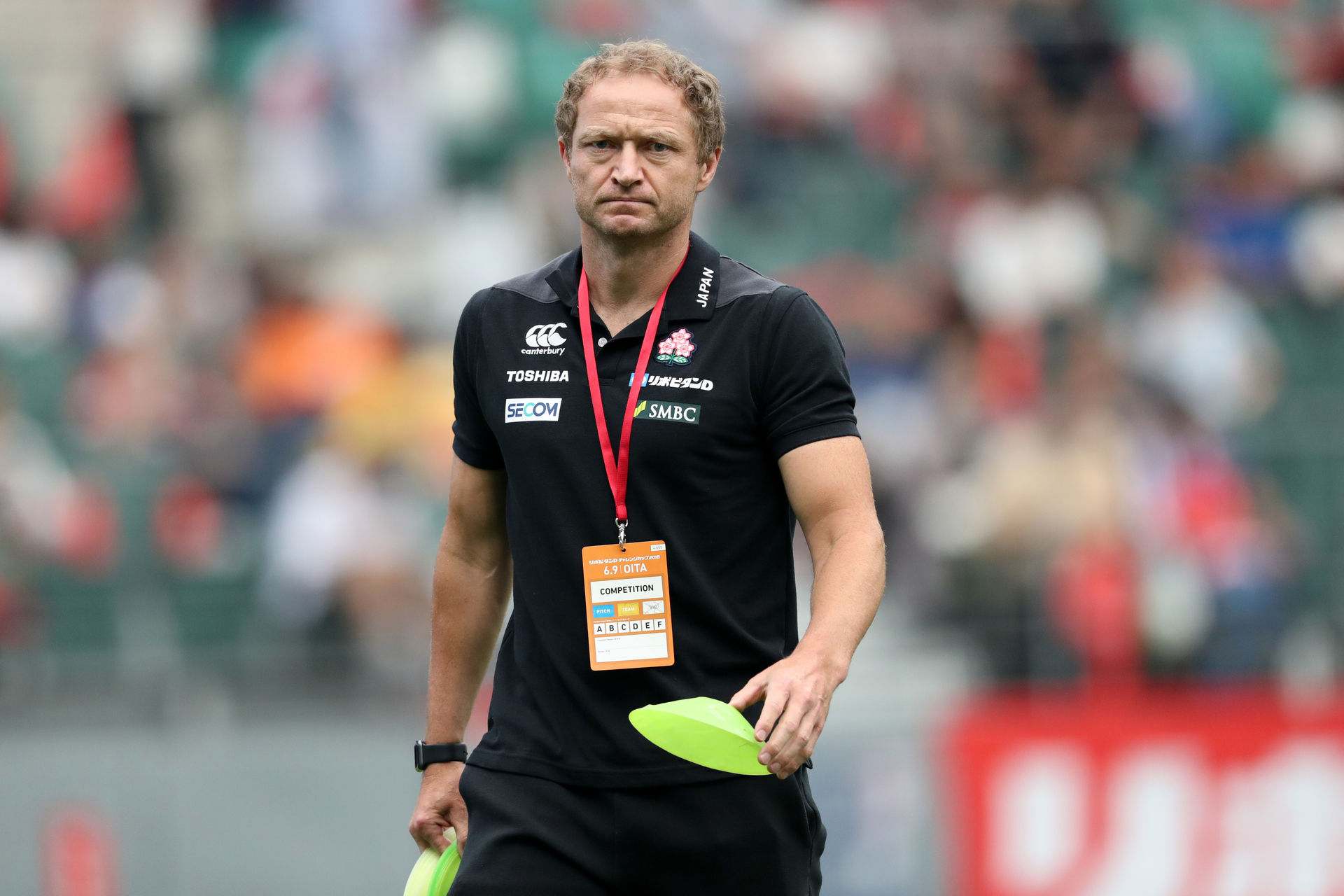 Tony Brown worked with Japan at the Rugby World Cup.