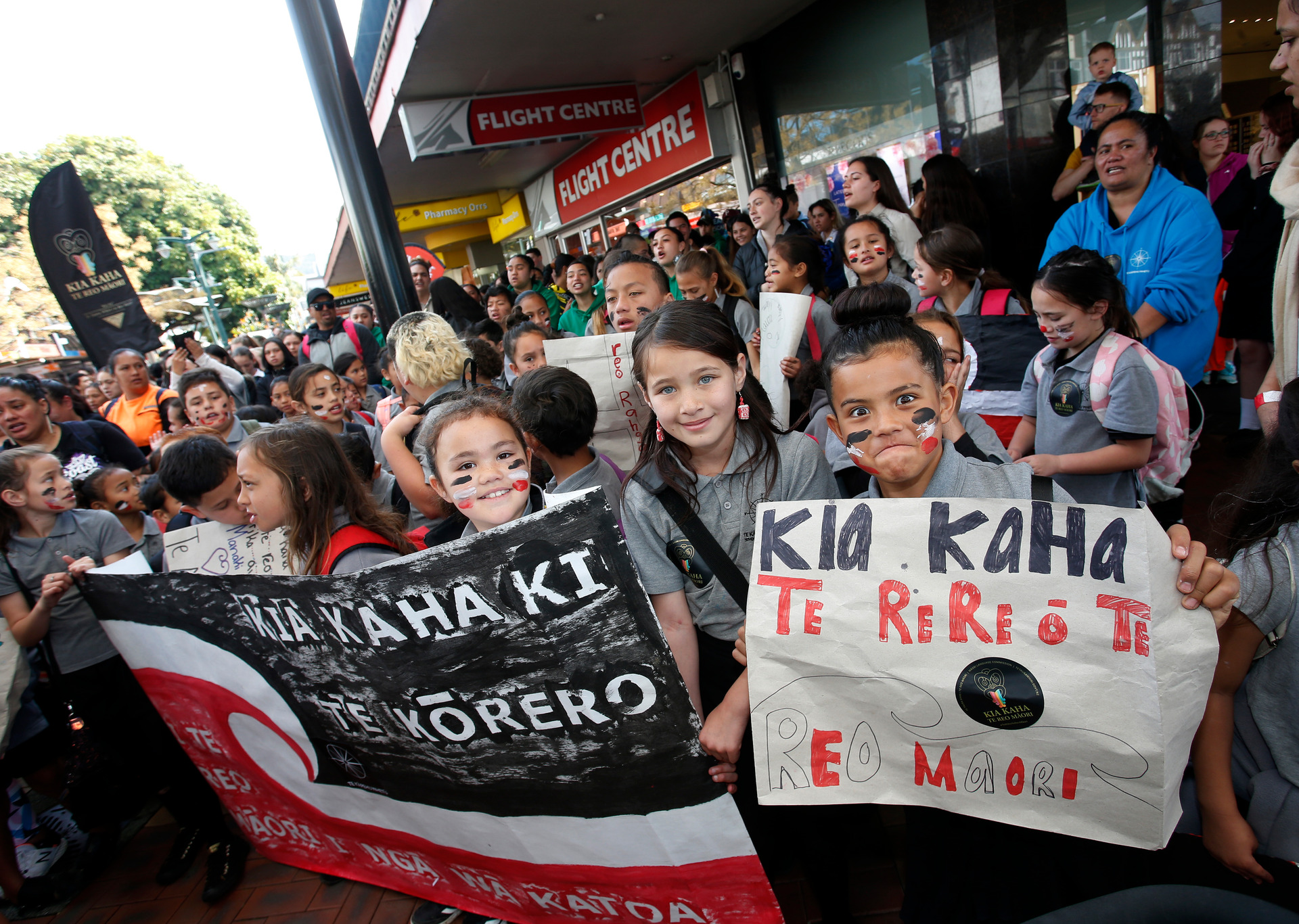 Marches are out for Te Wiki o Te Reo Māori this year due to Covid-19 concerns, but people can still participate digitally. Photo / File 
