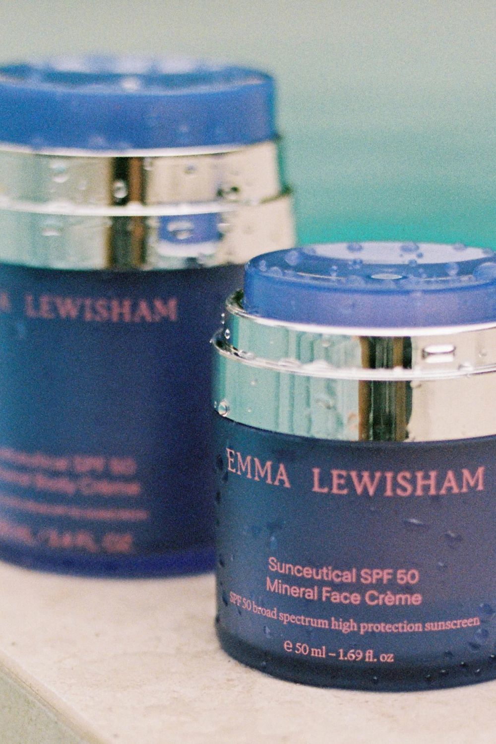 The new Emma Lewisham Sunceutical Mineral SPF 50 range extends to options suited for face and body. Photo / Supplied