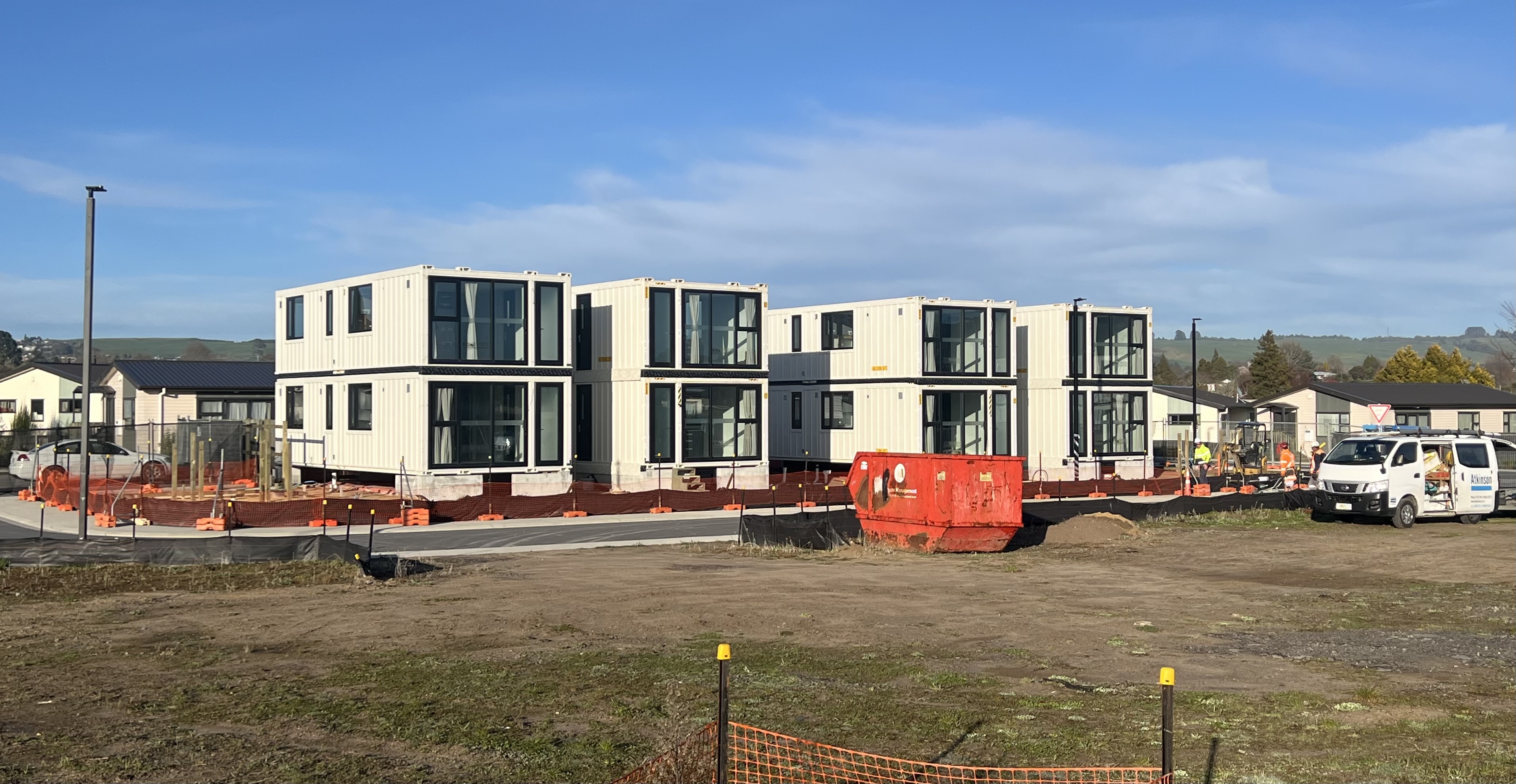 The one-bedroom apartments on the corner of Malfroy Rd and Ranolf St haven't changed much in the past three months. Photo / Kelly Makiha
