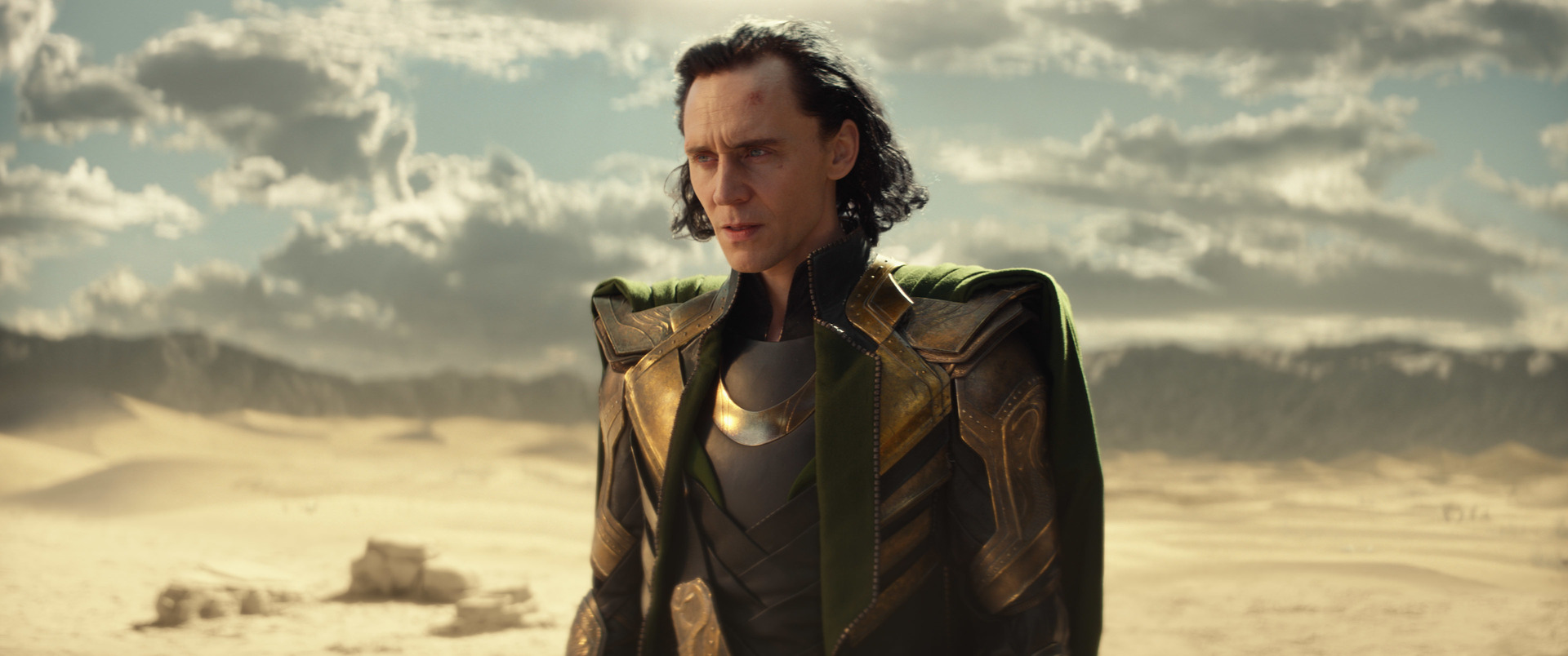A scene from Marvel's new series Loki, streaming weekly on Disney+.