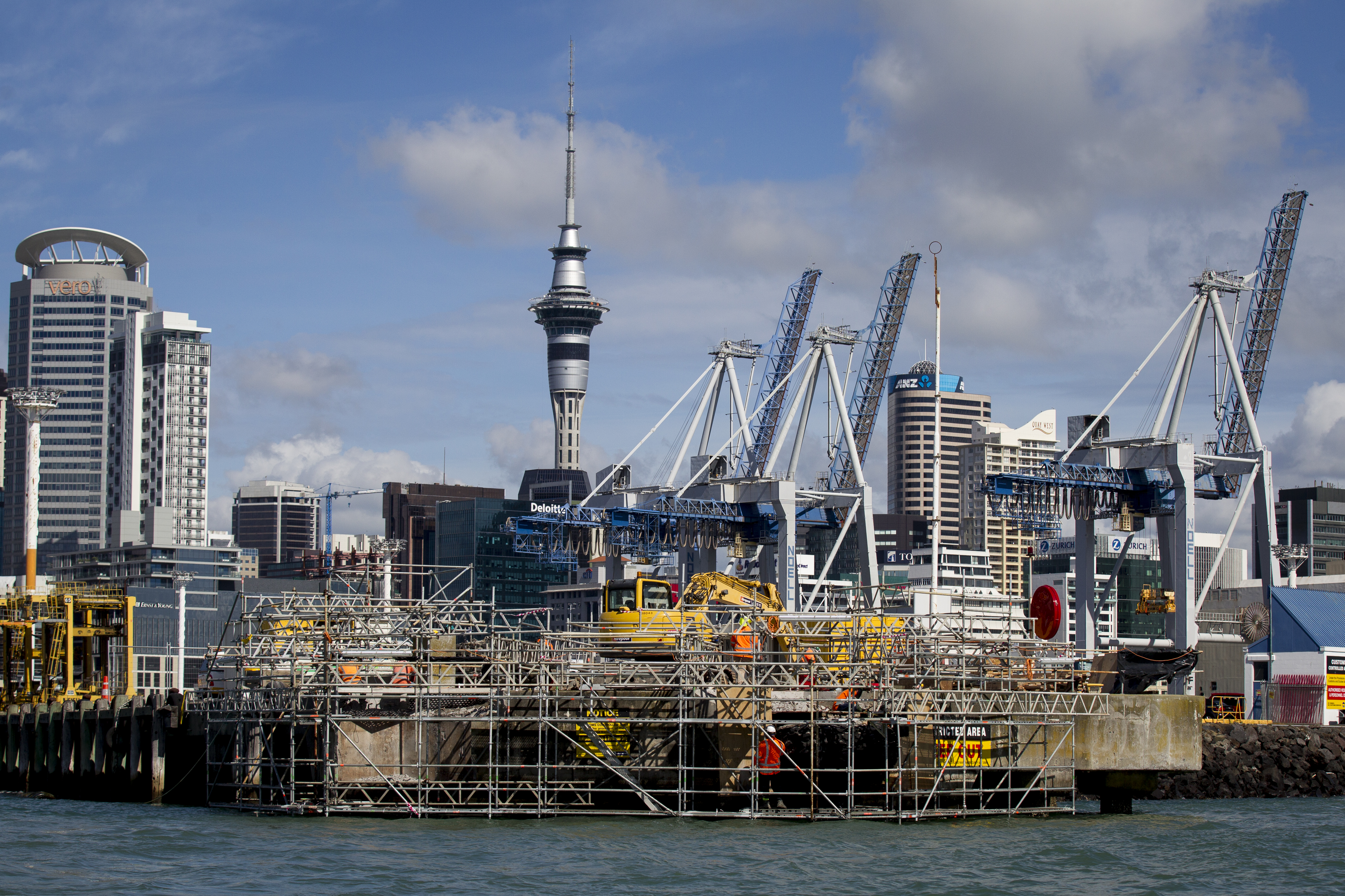 The Ports of Auckland. Photo / Dean Purcell