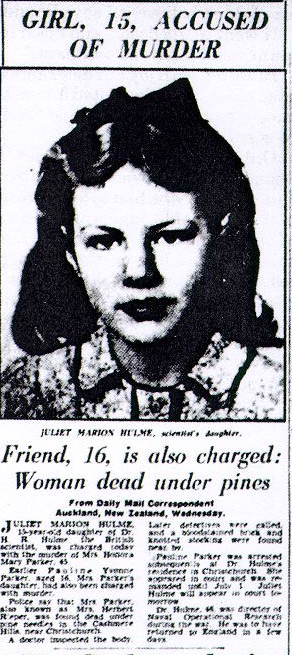 Newspaper coverage of the murder in 1954. Photo / Supplied