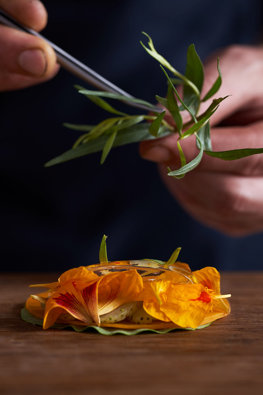 A dish from Pasture's tasting menu. Photo / Supplied