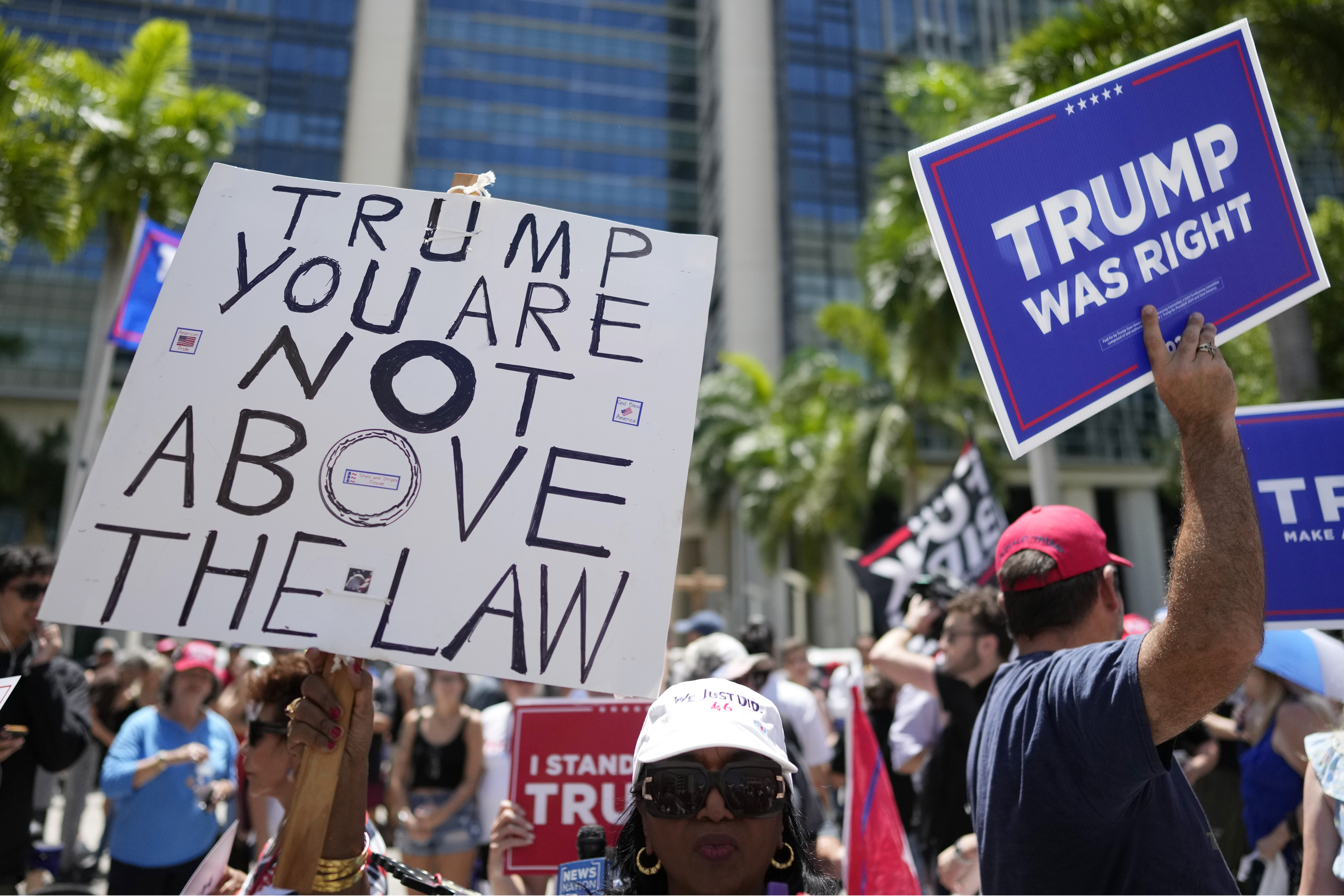 As Trump becomes the first former president to face federal charges that could put him in jail, many Europeans are watching the case closely. Photo / AP