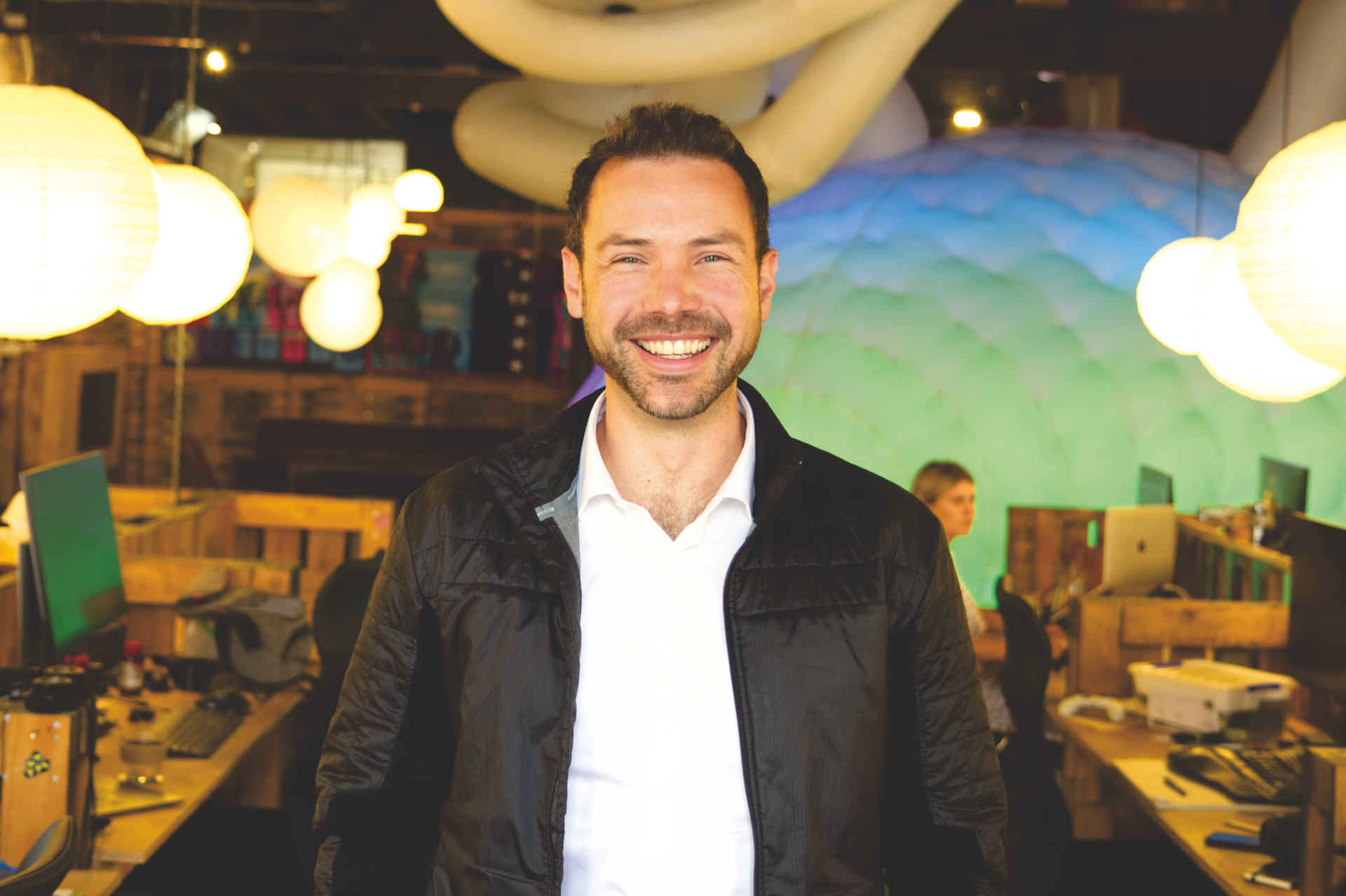 Rocos CEO and cofounder turned DroneDeply Head of Ground Robotics David Inggs. Photo / Supplied