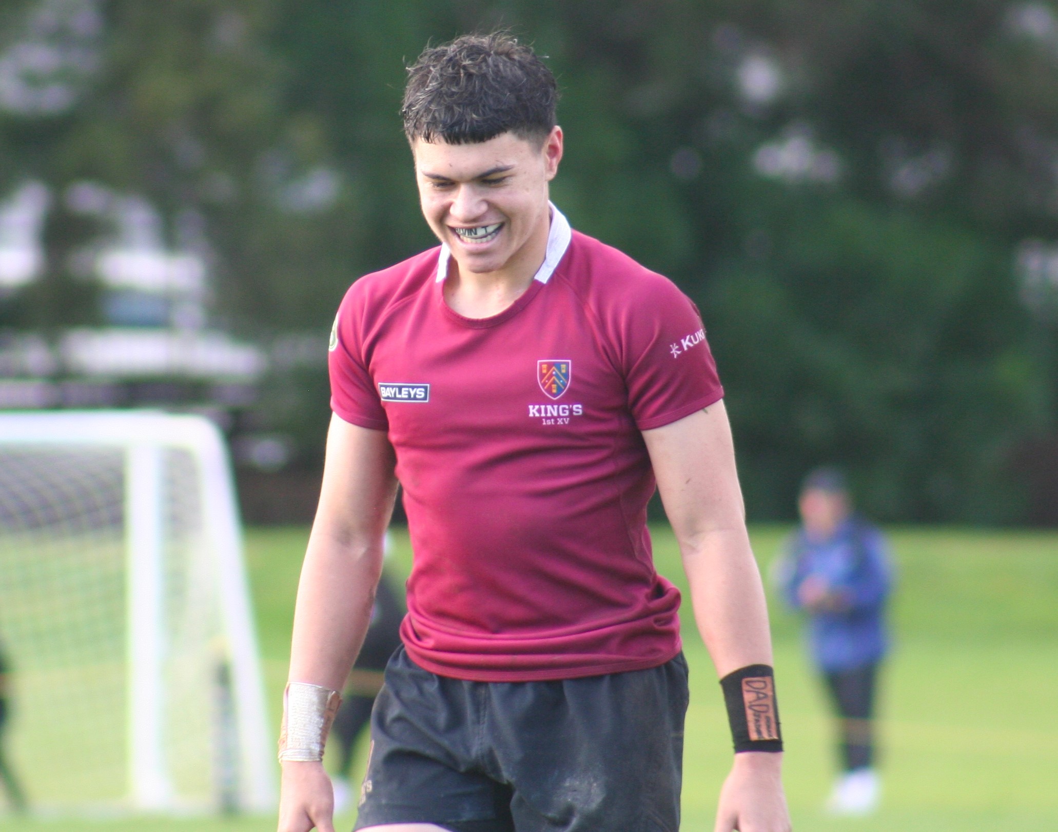 King's fullback Calvin Harris-Tavita. Photo / Bruce Holloway