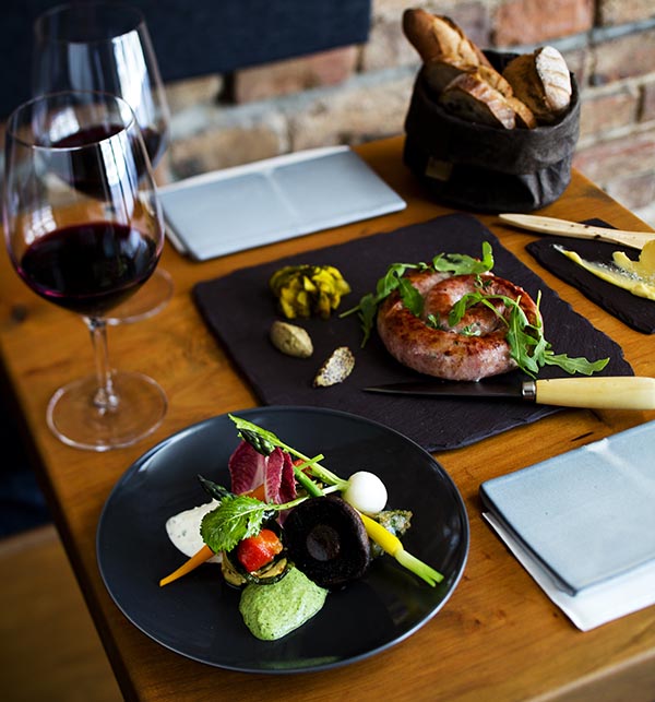 Apero's mushroom dish features a delicious medley of Portobello, oyster and shiitake mushrooms. Picture / Rebecca Zephyr Thomas