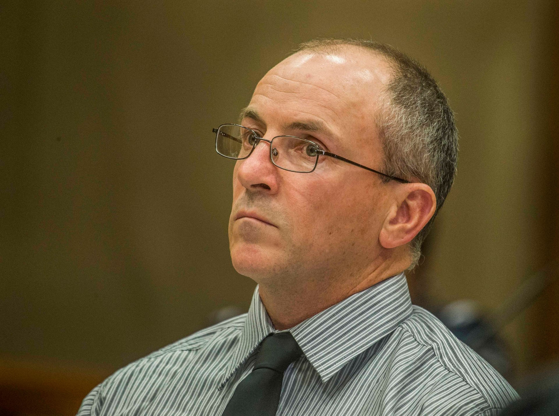Scott Watson in the High Court at Christchurch in 2015. Photo / John Kirk-Anderson
