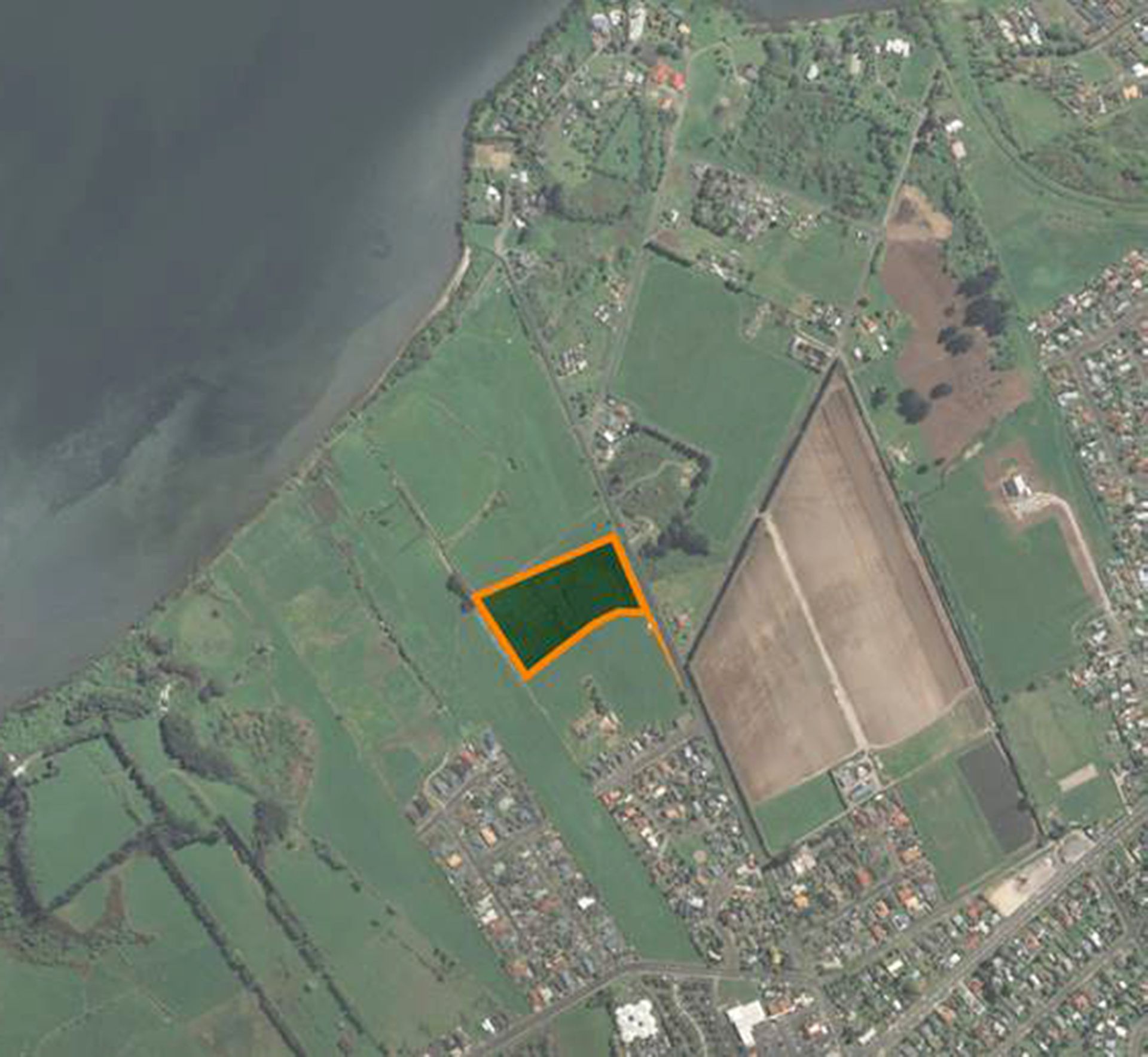 The site of the new Owhata Rd development for up to 60 new homes. Photo / Supplied