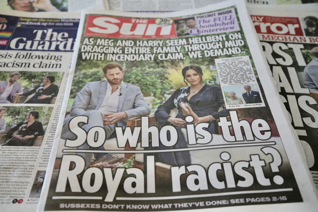 Harry and Meghan's bombshell Oprah interview made headlines around the world. Photo / Getty Images