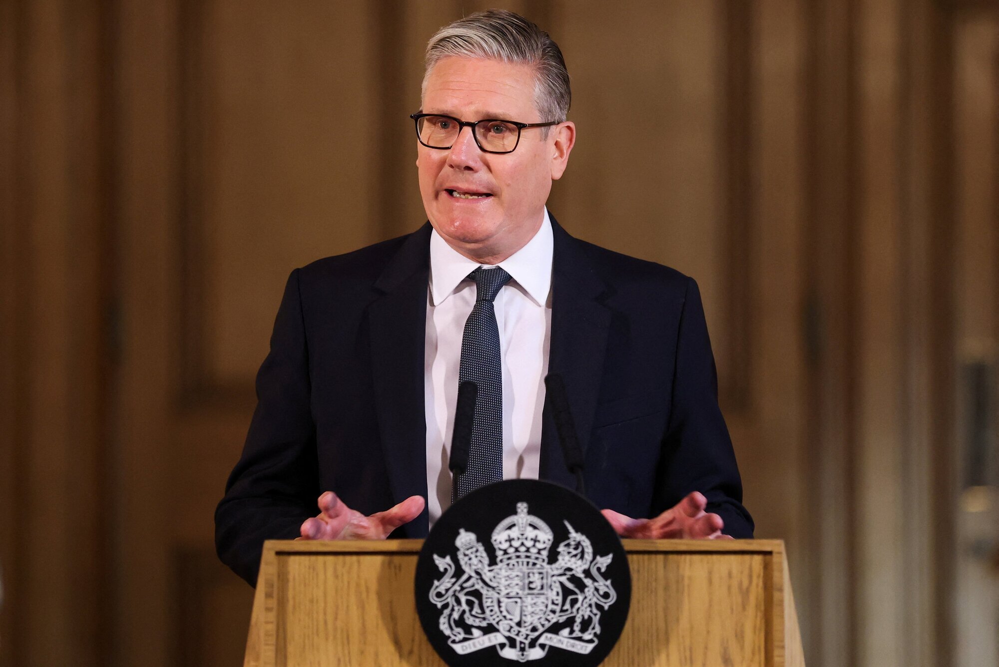 Sir Keir Starmer has said he will not “walk away” from any potential contest for the Labour leadership. Photo / Getty Images