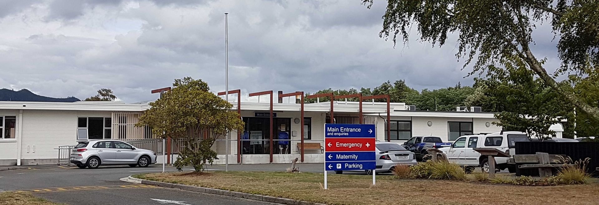 Taupō Hospital.

