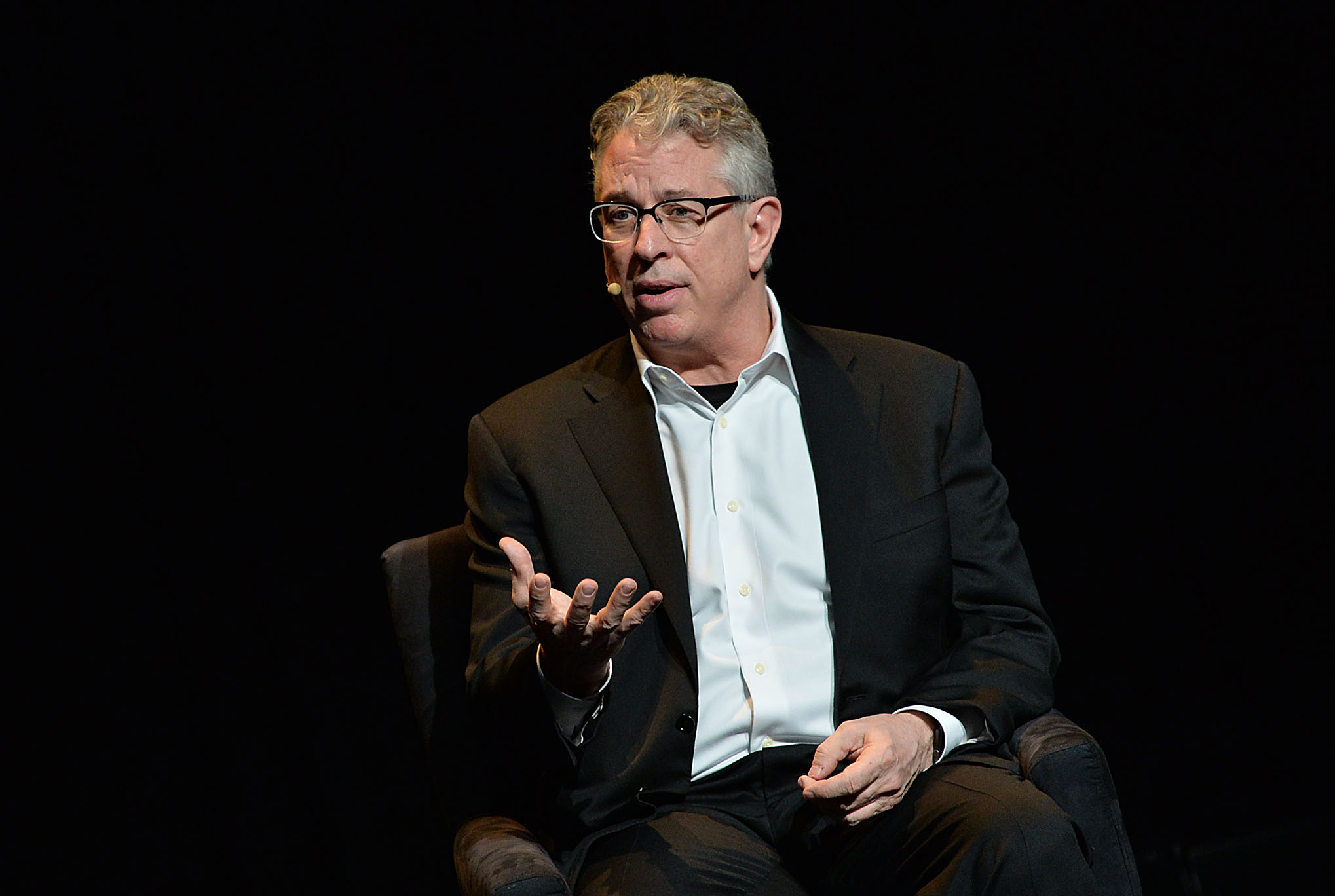 Bruce Perry addressing a US justice summit in 2016. Photo / Getty Images