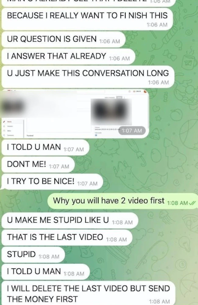 Max was being bombarded with messages. Image / Supplied