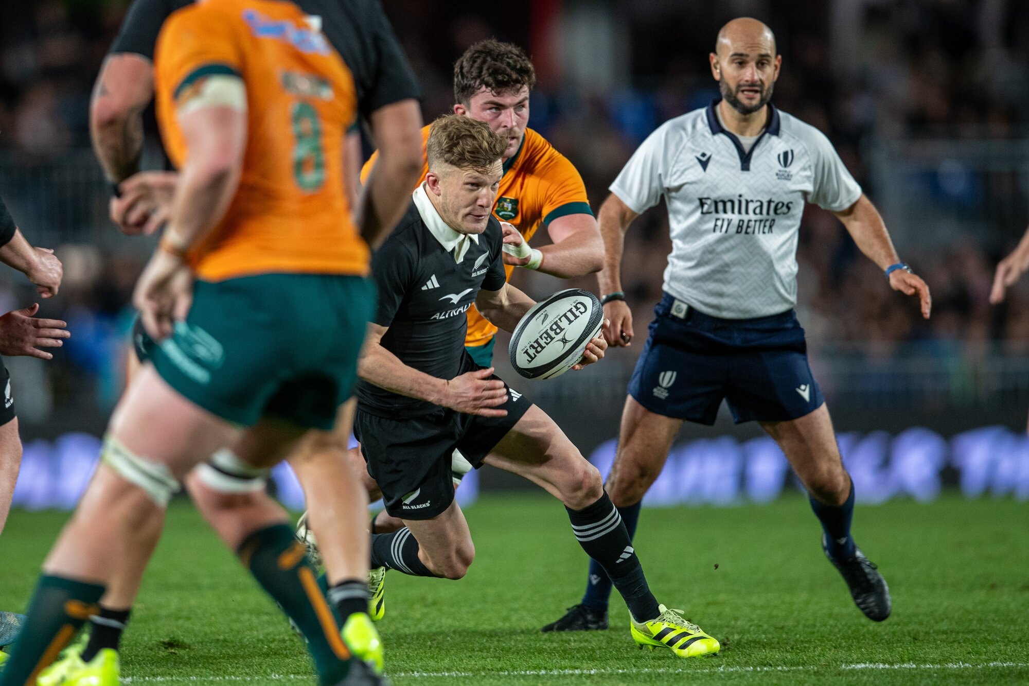 Damian McKenzie will be handed the reins at No 10 this week. Photo / Alyse Wright
