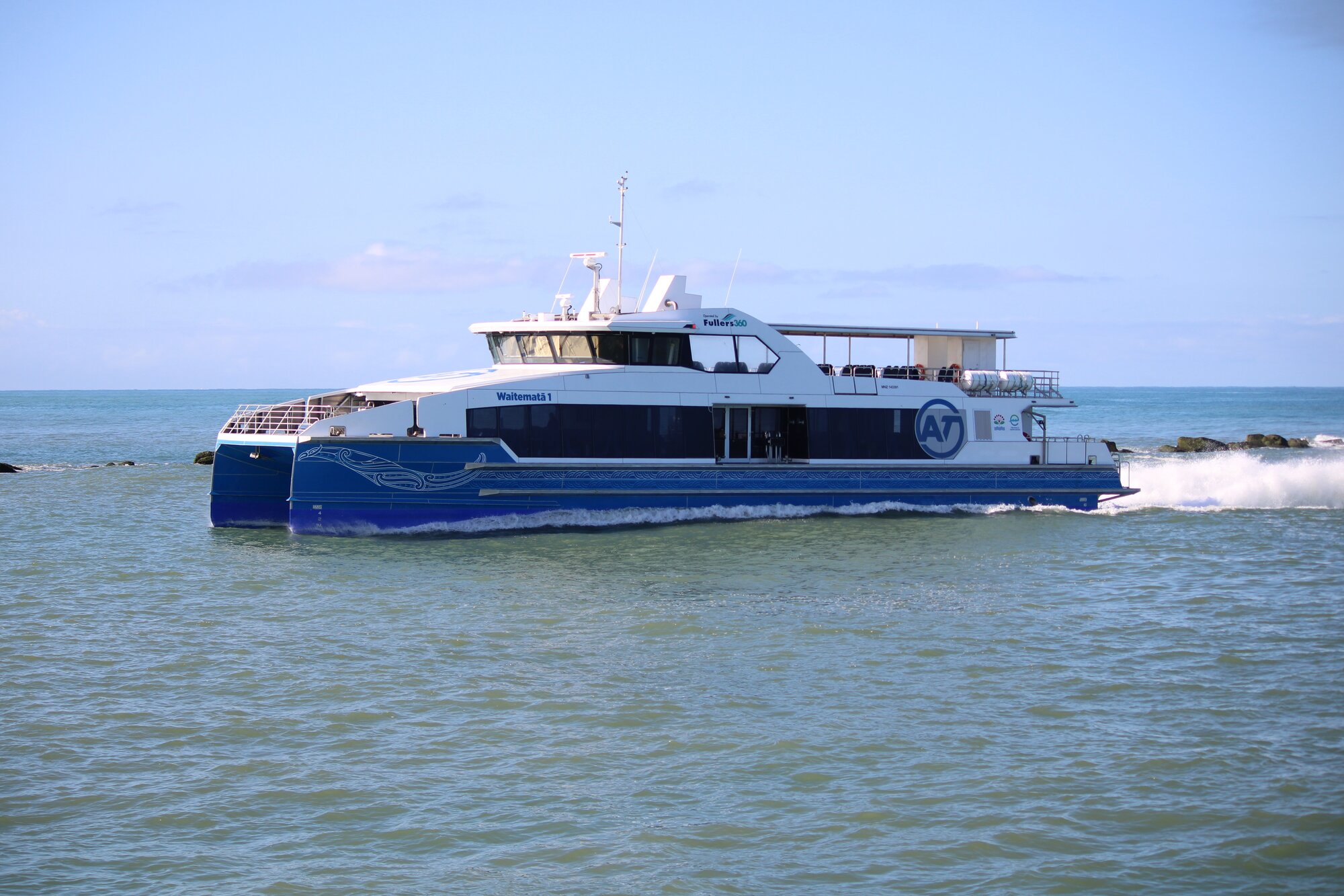 A 300-passenger electric hybrid ferry (with a diesel generator for back-up), made by Q-West Boat Builders for Auckland Transport, will leave Whanganui for Auckland this month. It will be followed by a second boat of the same design. A tender for additional electric vessels for Auckland was cancelled in favour of a return to diesel power.