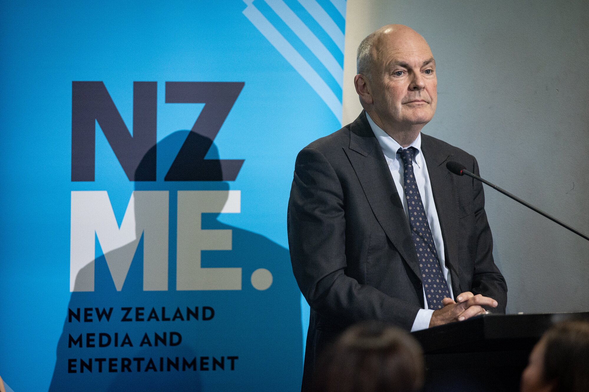 NZME board chair Steven Joyce. Photo / Dean Purcell