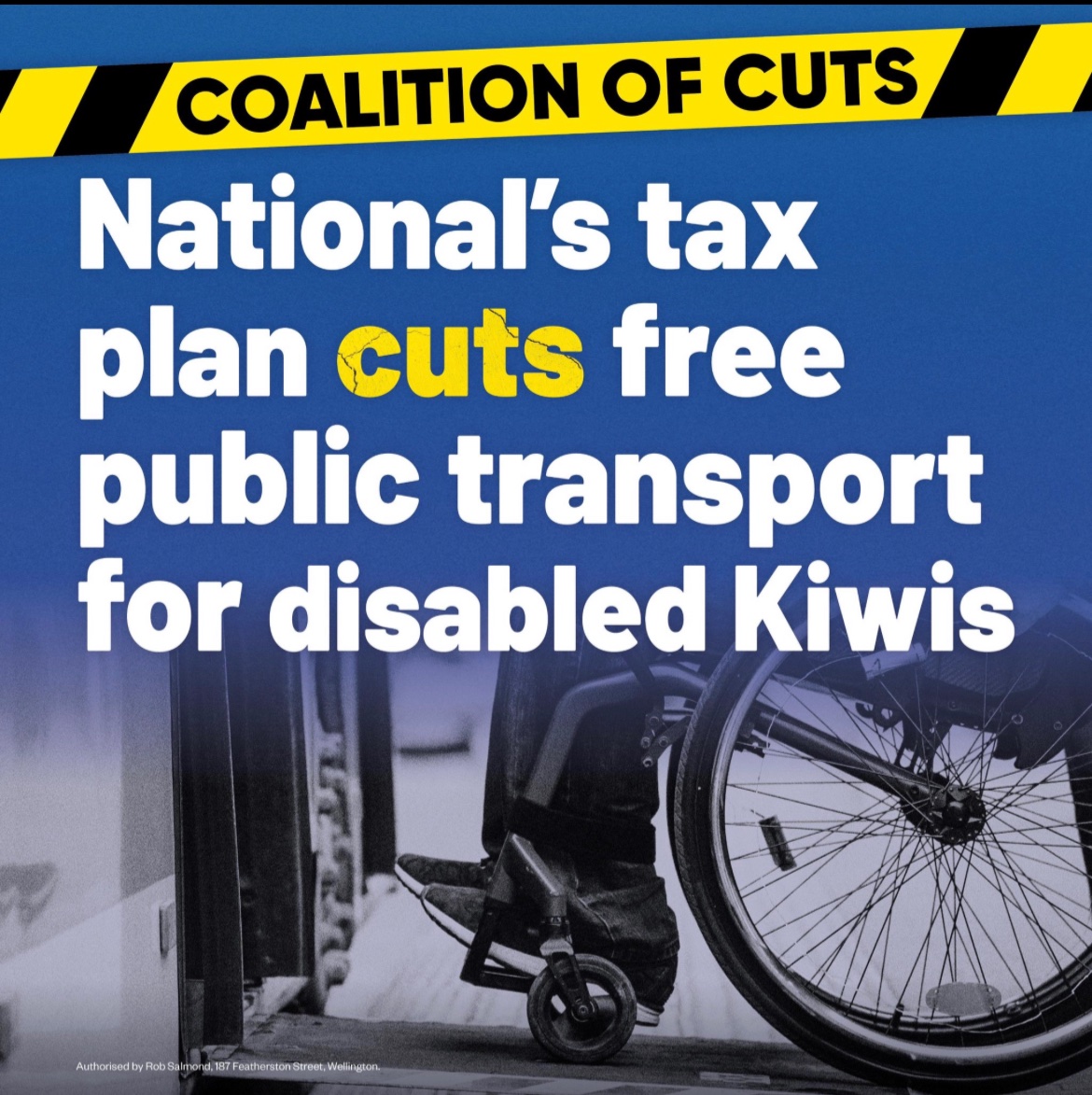 Labour's attack ad. Photo / Facebook
