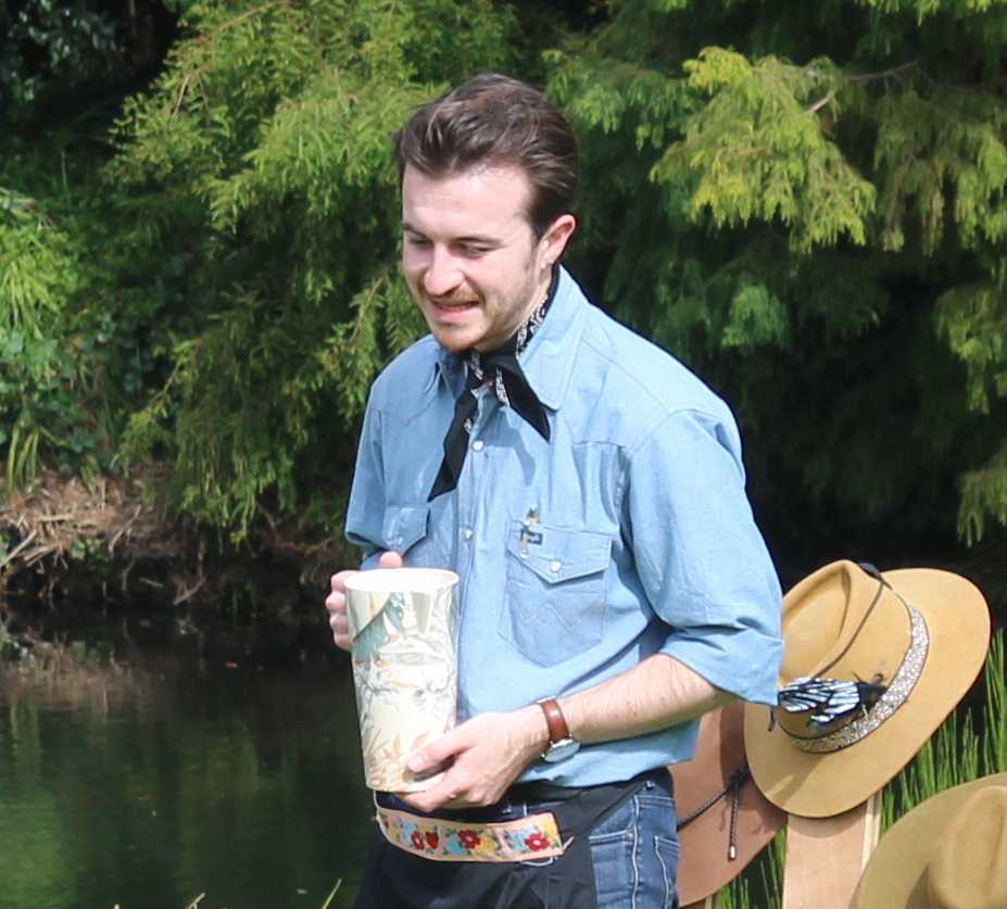Sam McIlroy says he and the group have enjoyed being part of the Shakespeare Festival. Photo / Alyssa Smith
