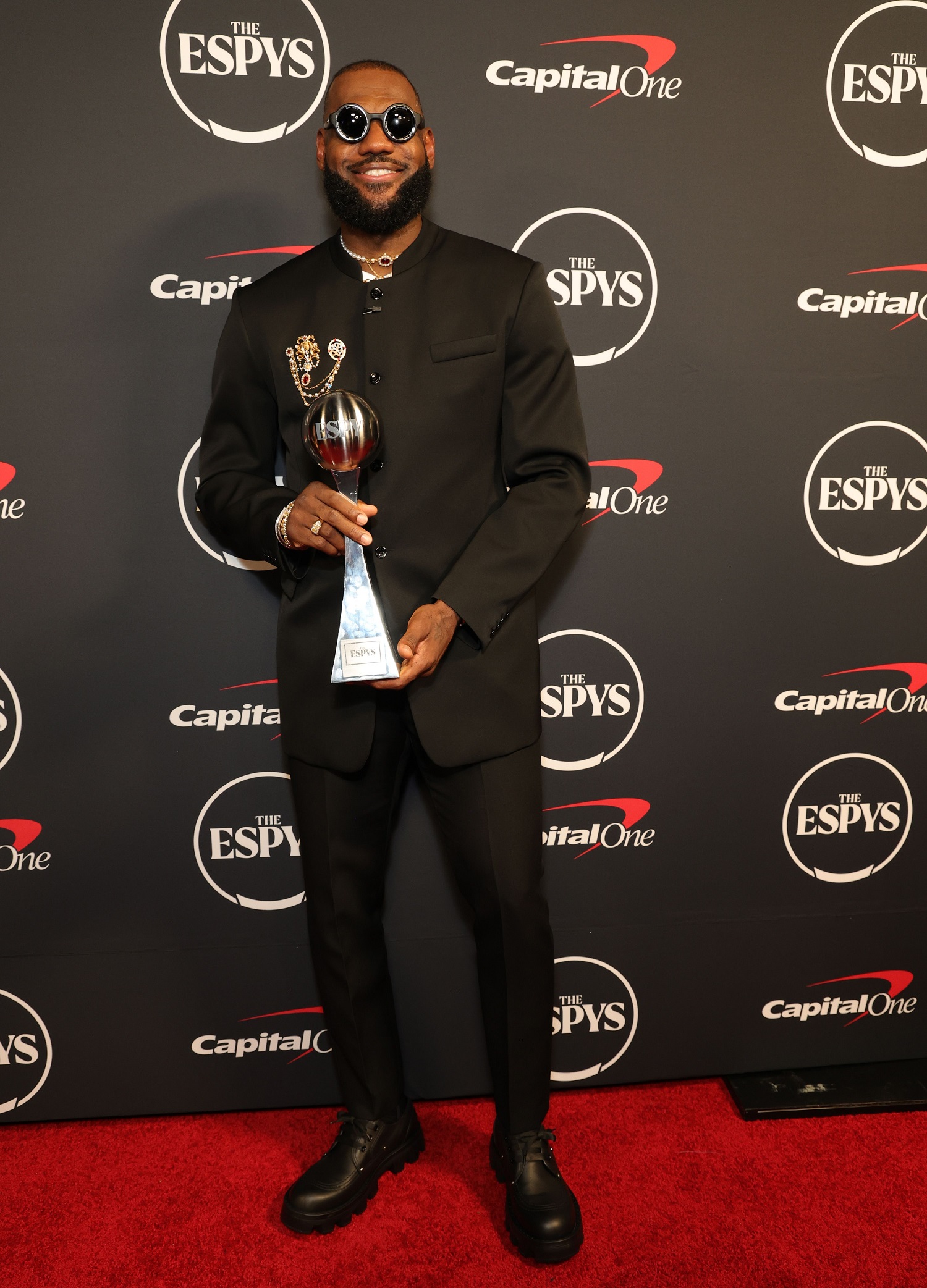 LeBron James on the red carpet at the ESPY Awards 2023. Photo / Getty Images