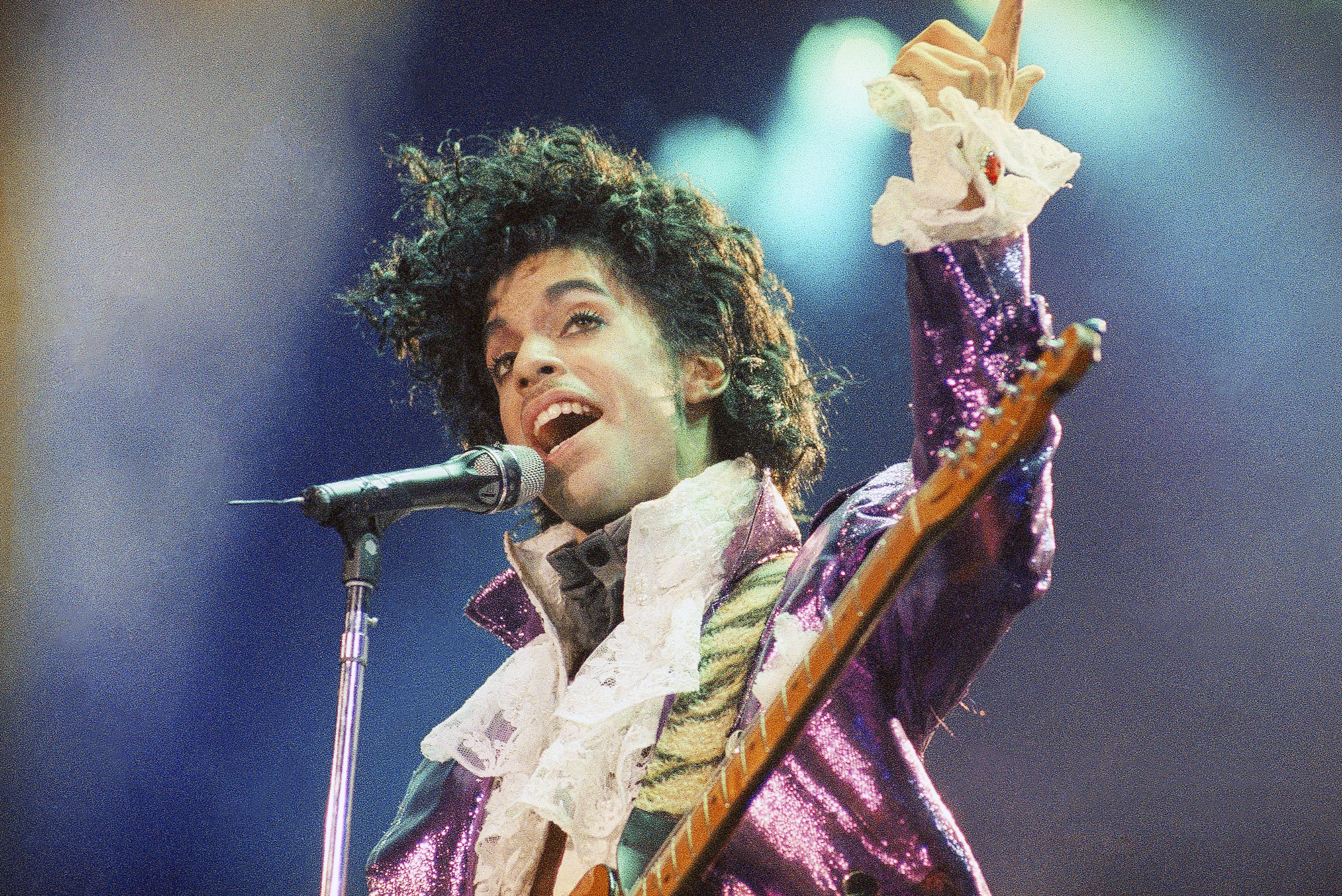 The one and only Prince. Photo / AP