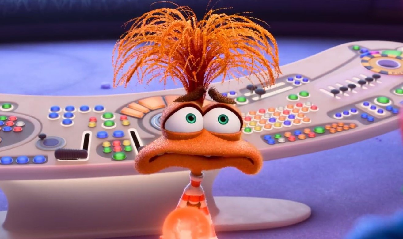 Pixar's Inside Out 2 introduces Anxiety, a well-meaning but chaotic new character. Photo / Disney