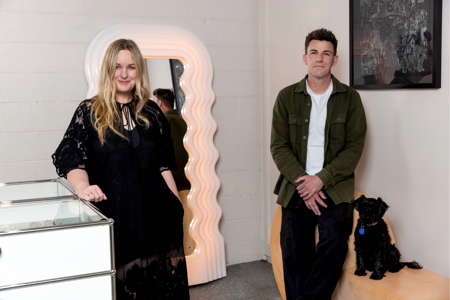 Husband and wife team Claire Hammon (left) and Greg Fromont (right) started Meadowlark from their Auckland rental in 2006. Photo / Babiche Martens