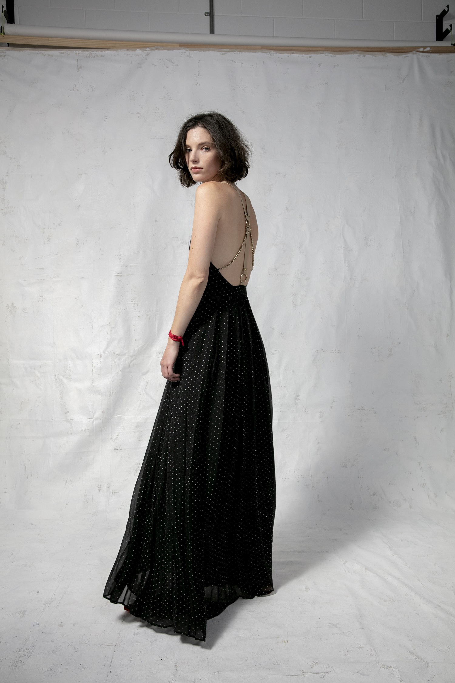 Katie Braatvedt wears dress from The Secretary autumn/winter 2012. Photo / Babiche Martens