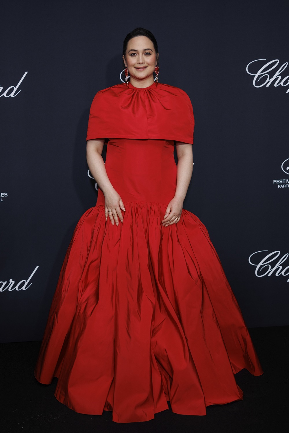 Jury member Lily Gladstone attends the Chopard trophy dinner at the Cannes Film Festival. Photo / AP