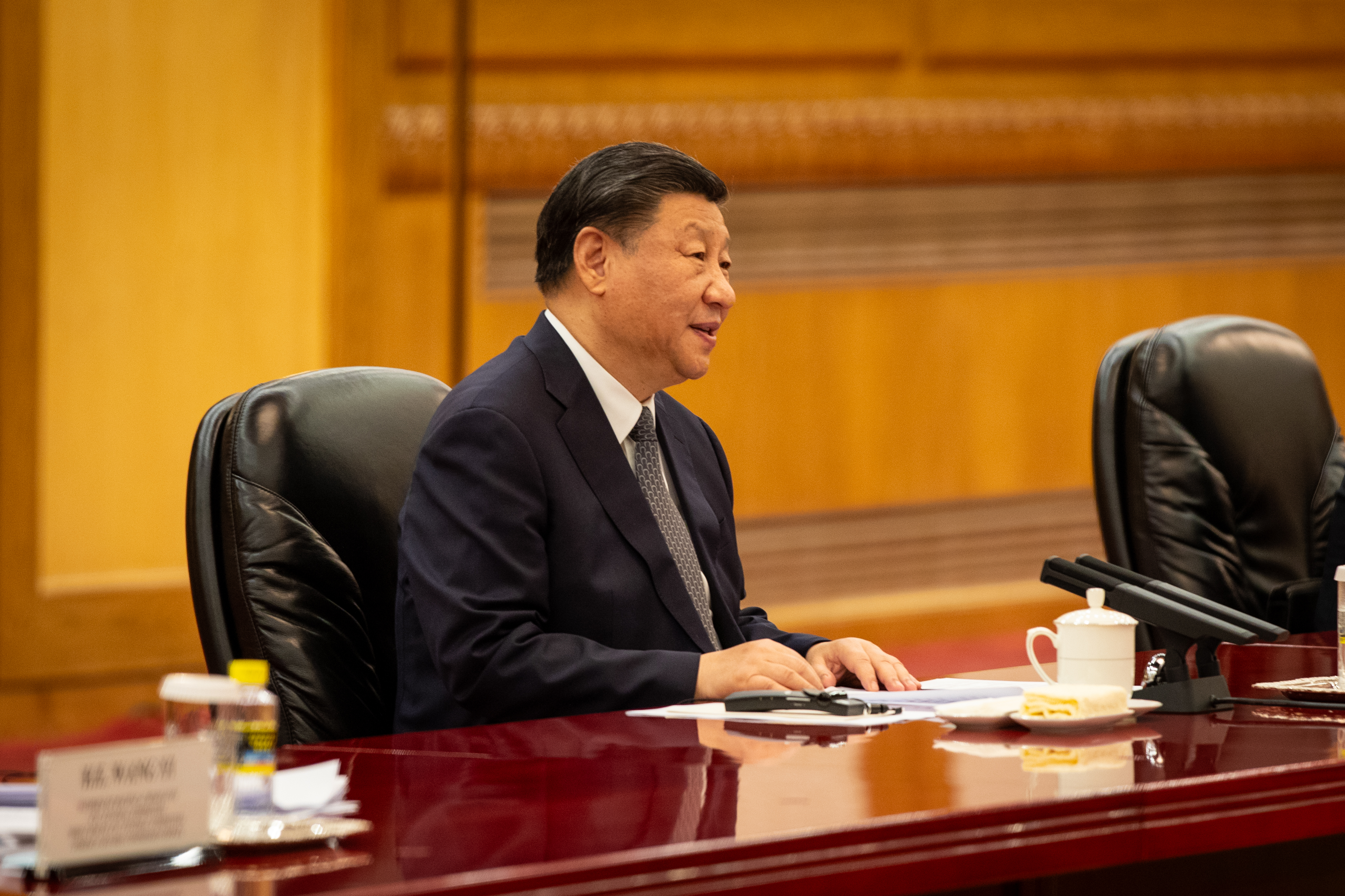 Chinese President Xi Jinping. Photo / Nathan McKinnon.