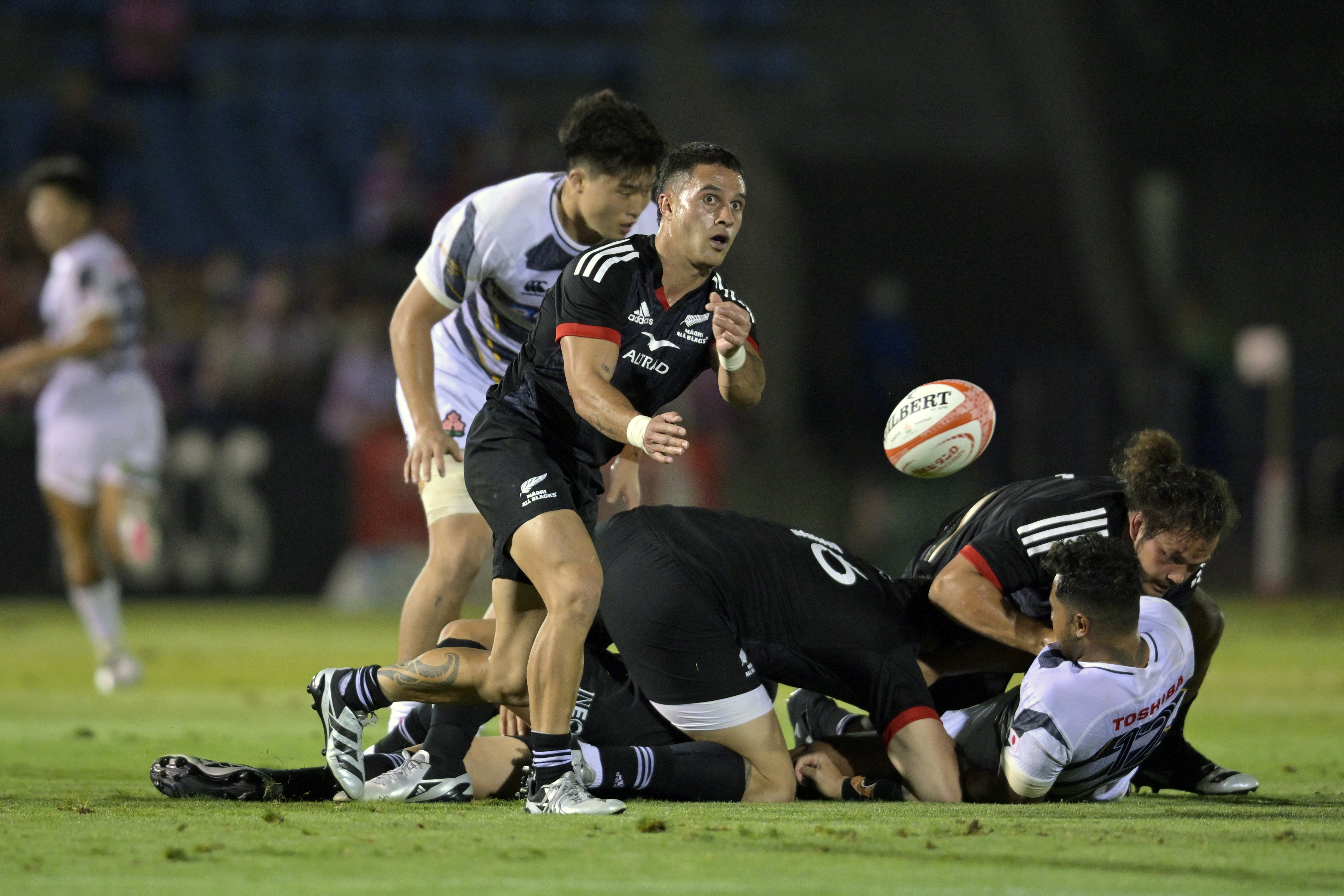 Sam Nock of Māori All Blacks. Photo / Getty Images