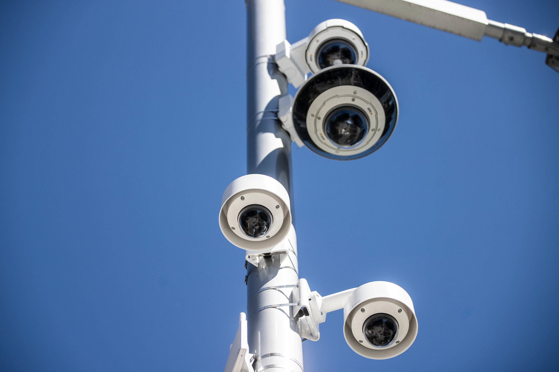 Privately-owned CCTV cameras vastly outnumber those owned by police. Photo / George Heard