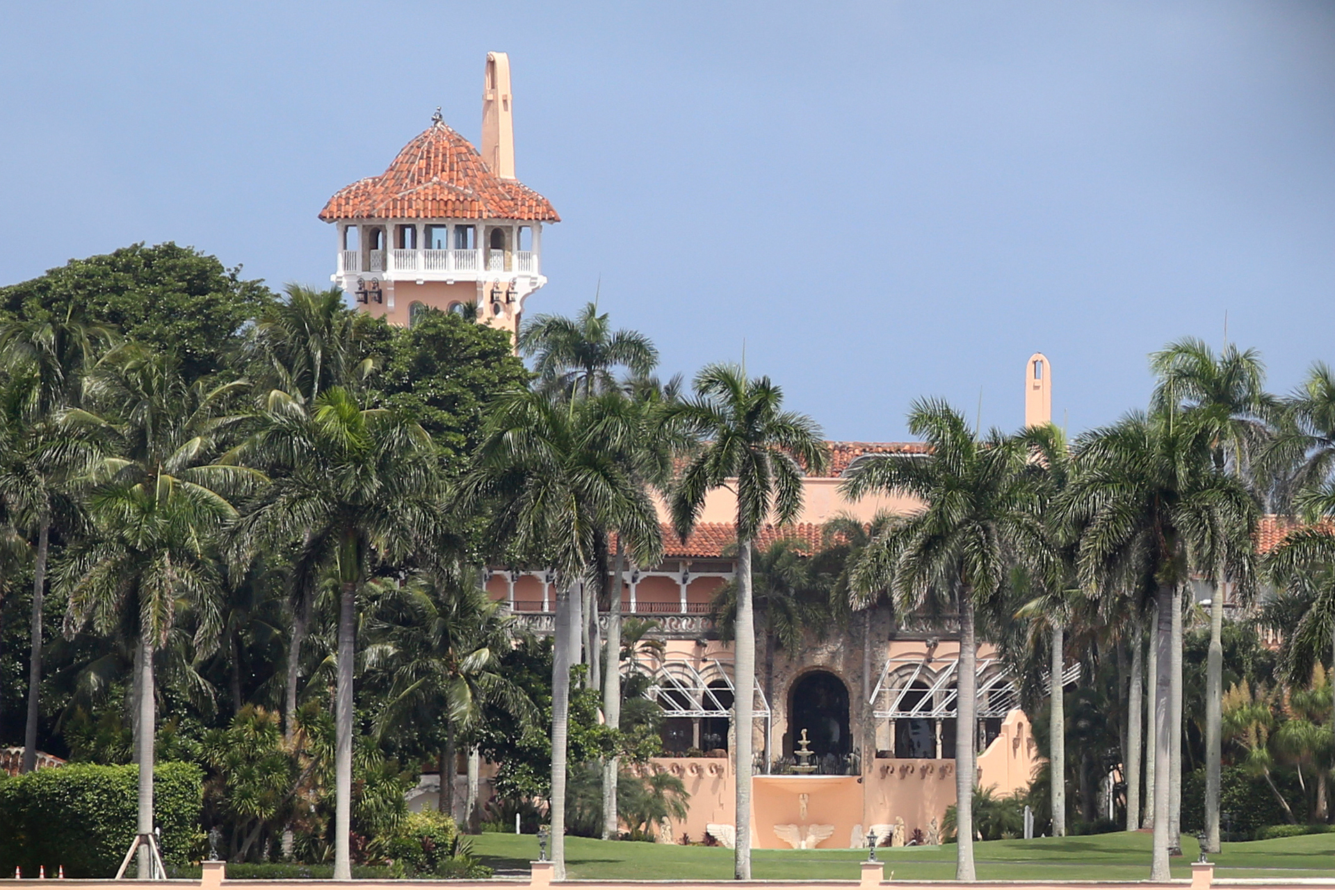 Donald Trump's Mar-a-Lago resort in Palm Beach, Florida is being raided by the FBI. Photo / AP