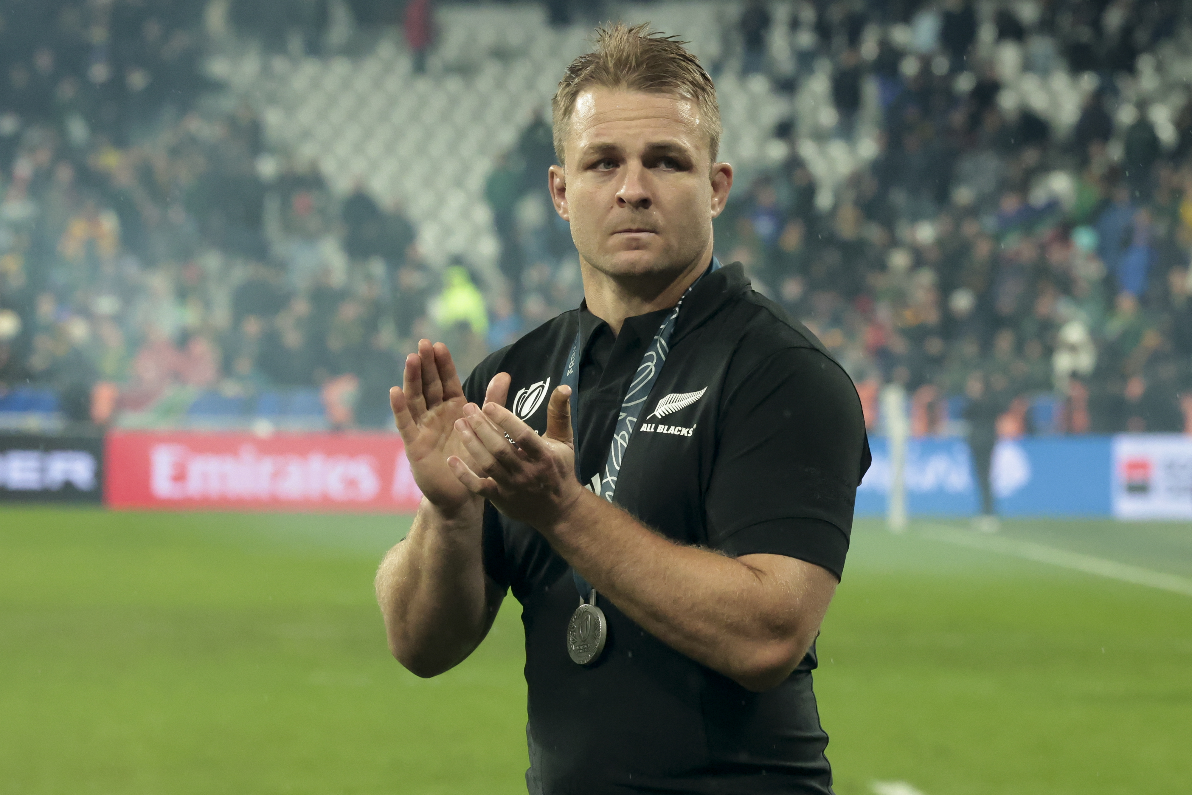 Sam Cane after the 2023 Rugby World Cup final defeat. Photo / Getty Images