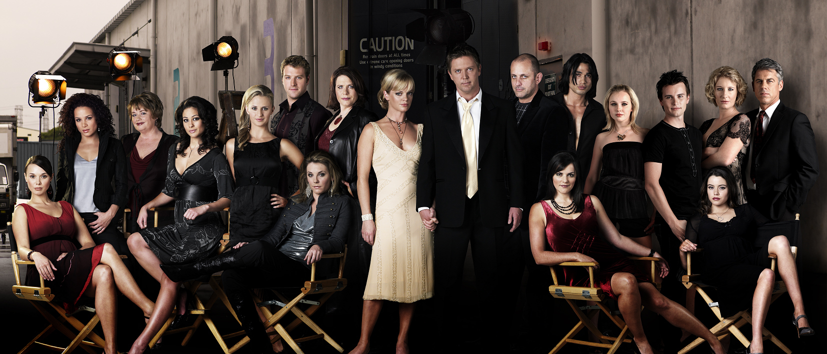 The cast of Shortland St in 2007. Photo / Supplied