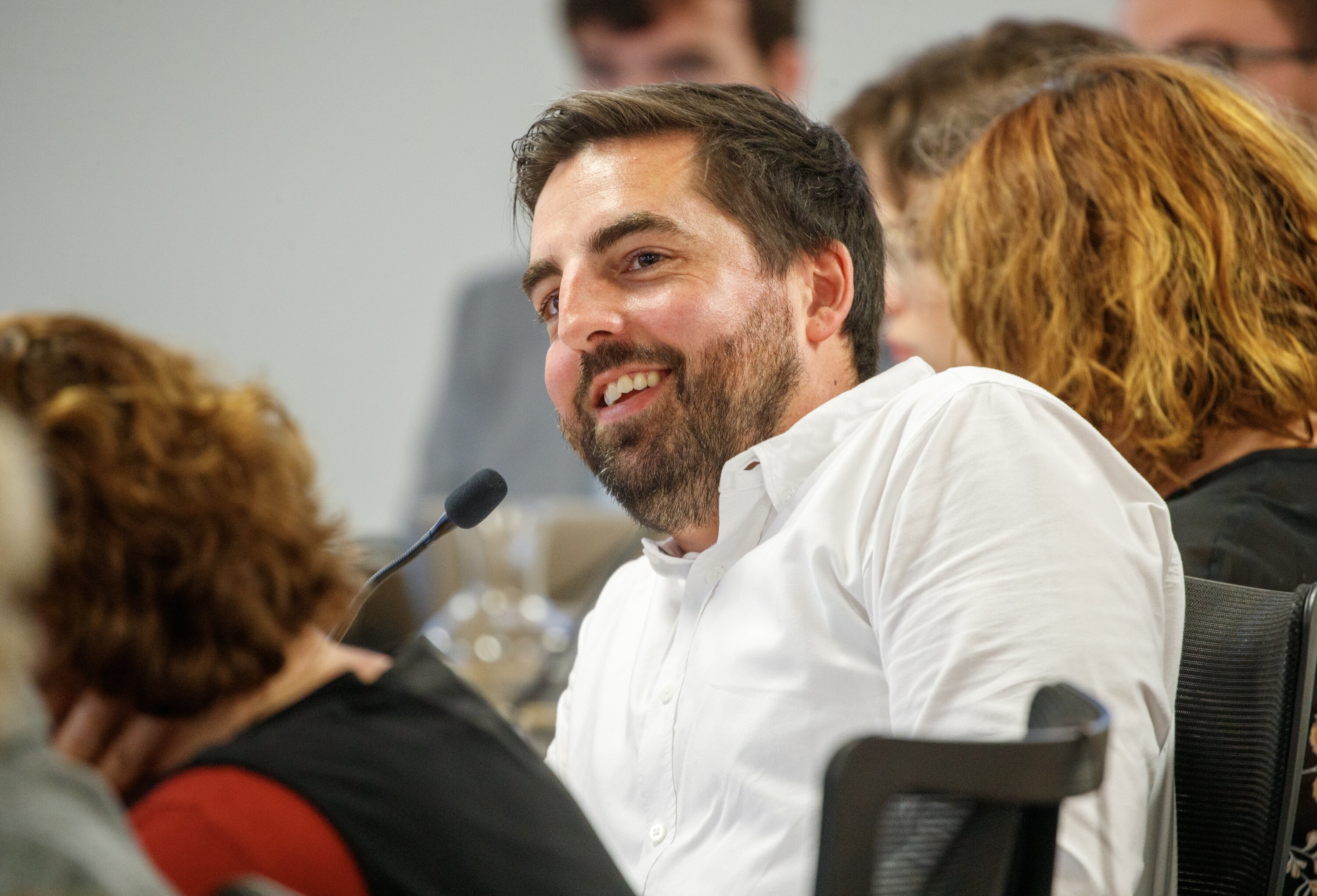Councillor Ben McNulty said he wanted to support the long-term plan but was not in a position to do so if the airport sale could not be voted on separately. Photo / Mark Mitchell
