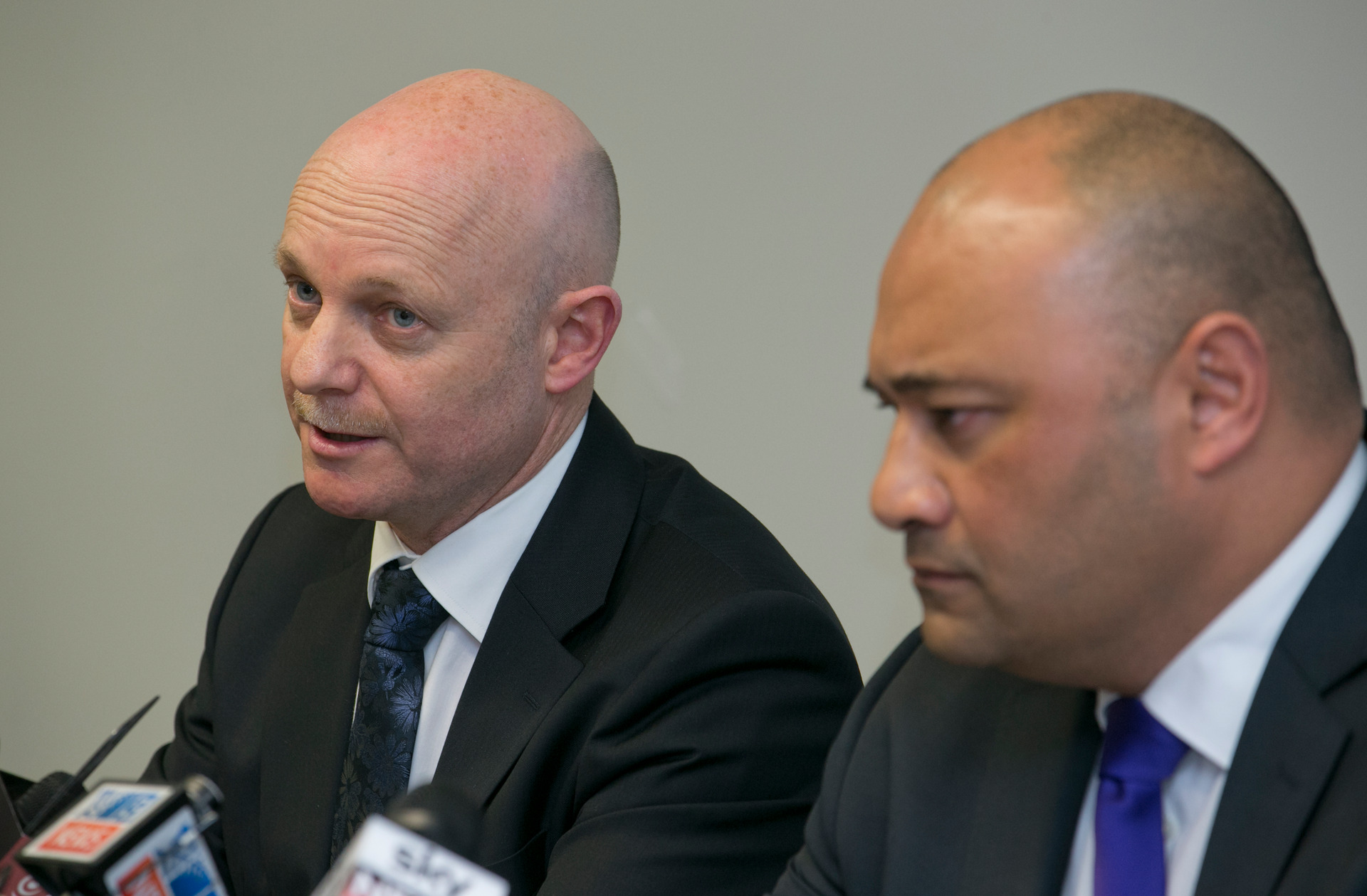 Ray Smith, left, moved from running the Corrections Department to the top job at the Ministry for Primary Industries.